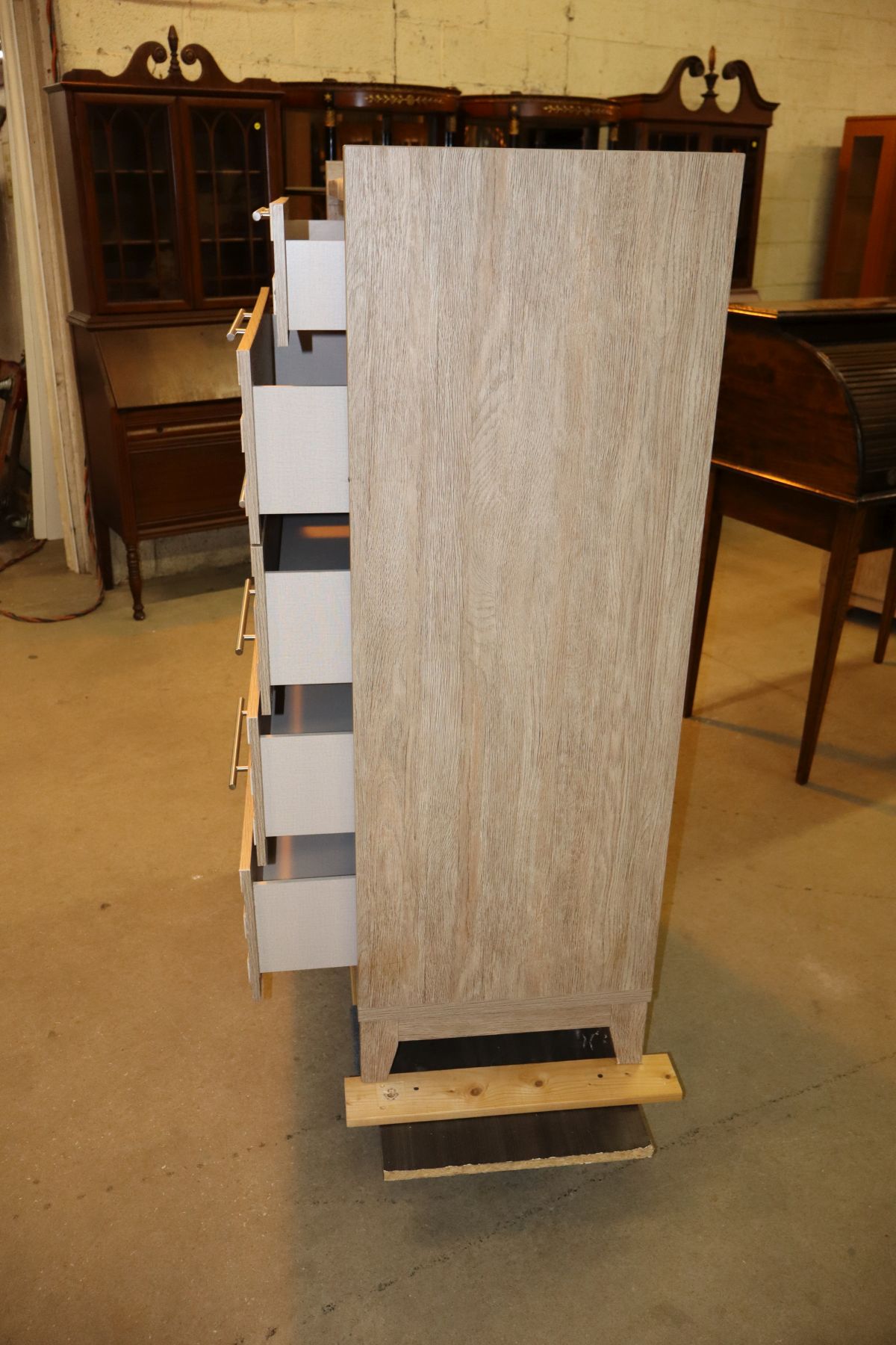 Like new contemporary faux MT style high chest