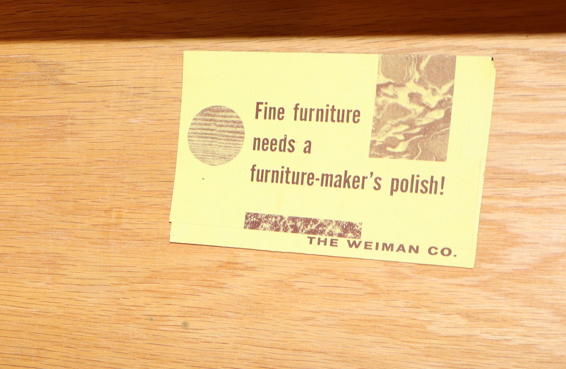 PR Weiman Furn Vtg burl walnut 1 drawer lamp tables