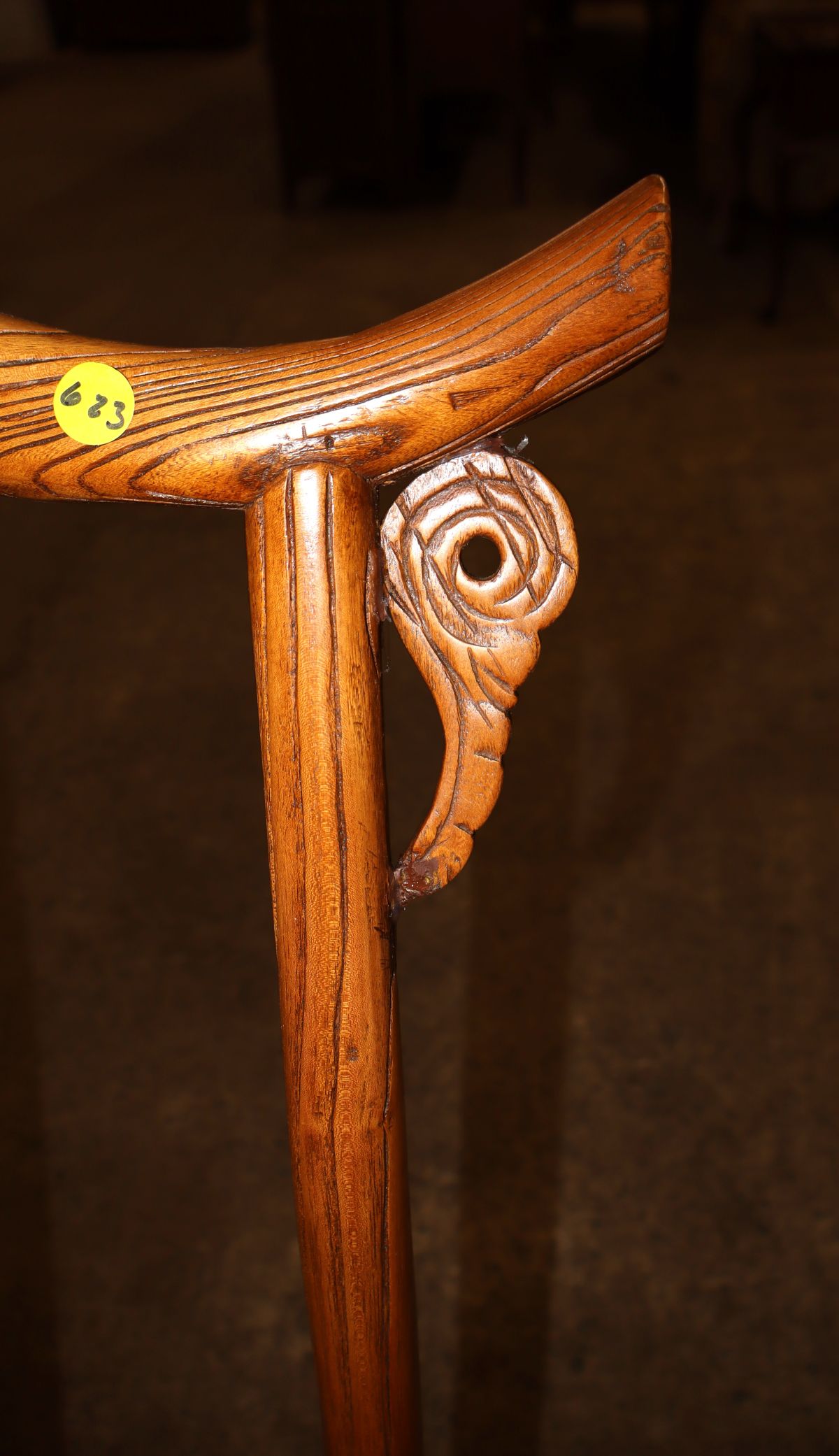 PR Chinese yoke back arm chairs, Asian hardwood