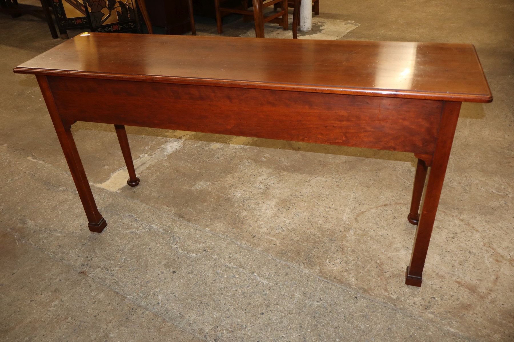 Vintage Statton solid cherry 3 drawer console/sofa table