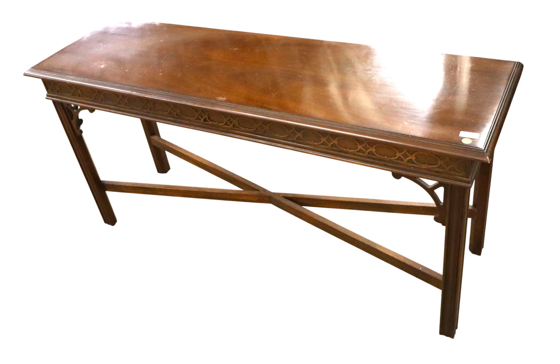 VTG Drexel 18th Century Coll Chipp style sofa table