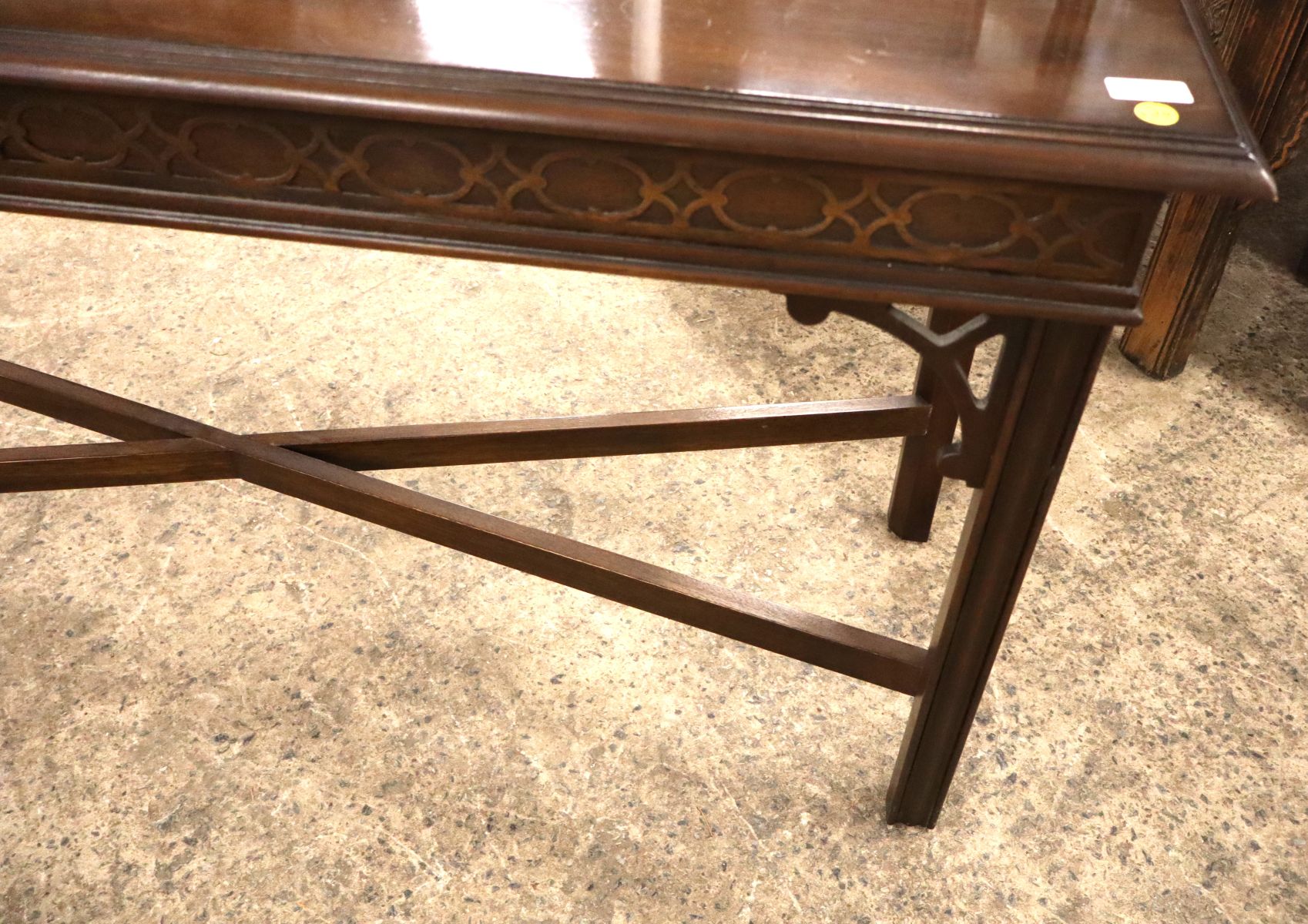 VTG Drexel 18th Century Coll Chipp style sofa table