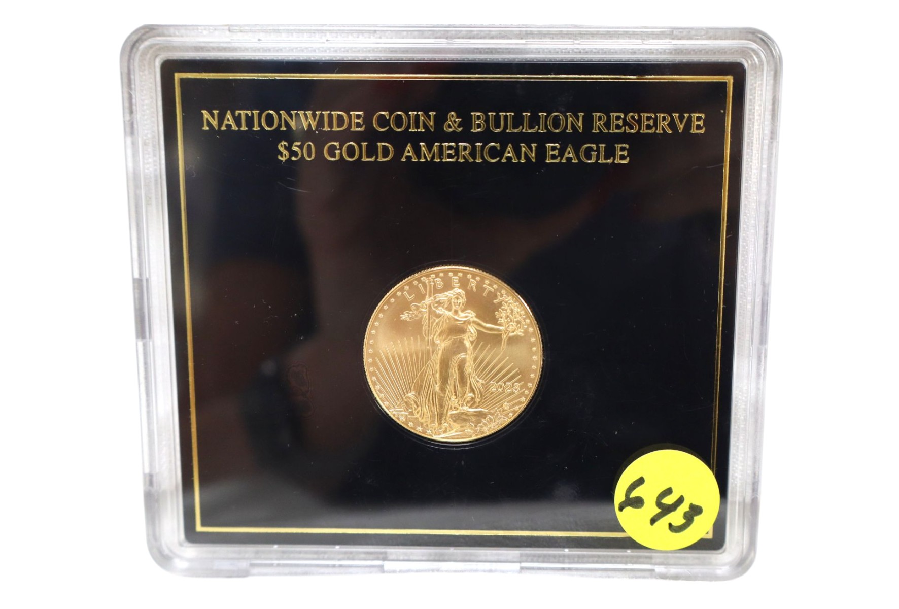 1 oz Gold American Eagle $50 Coin - Slabbed