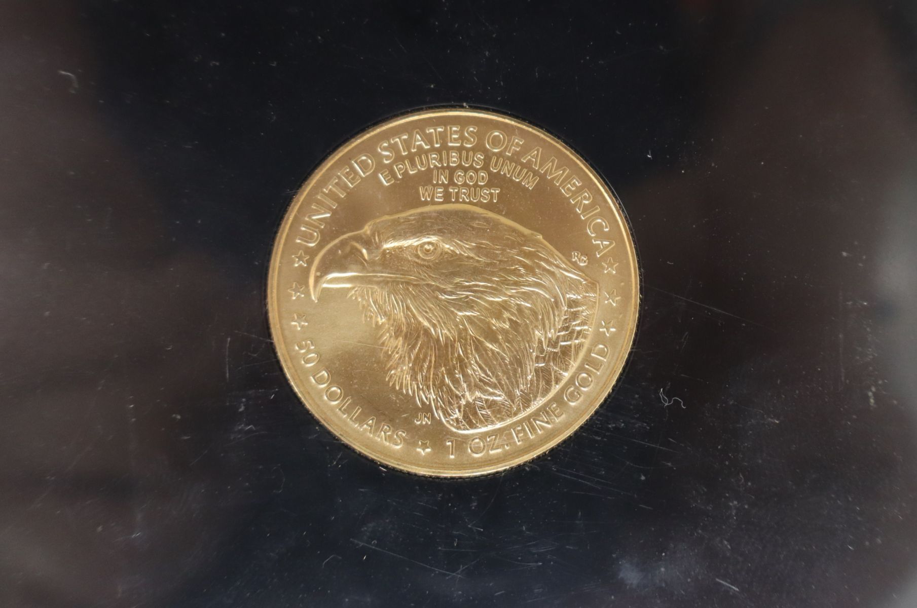 1 oz Gold American Eagle $50 Coin - Slabbed