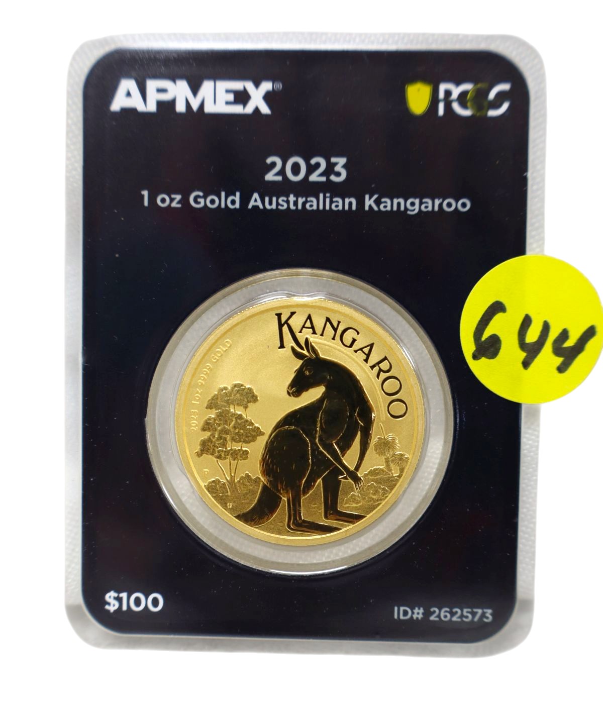 2023 1oz Australian Gold Kangaroo Perth Mint $100