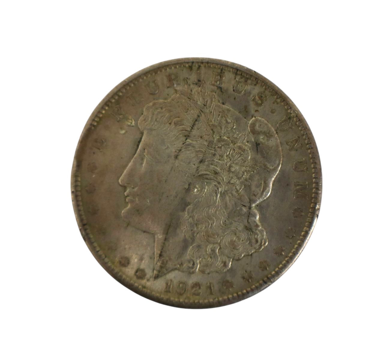 US morgan silver dollars $1 dated 1921