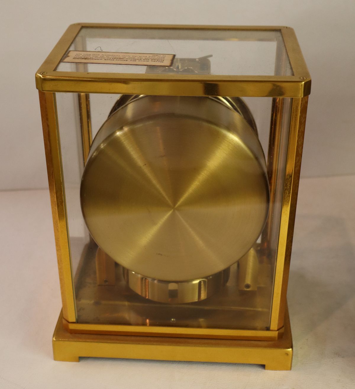 RARE JAEGER-LECOULTRE ATMOS PERPETUAL CLOCK + CASE #83689