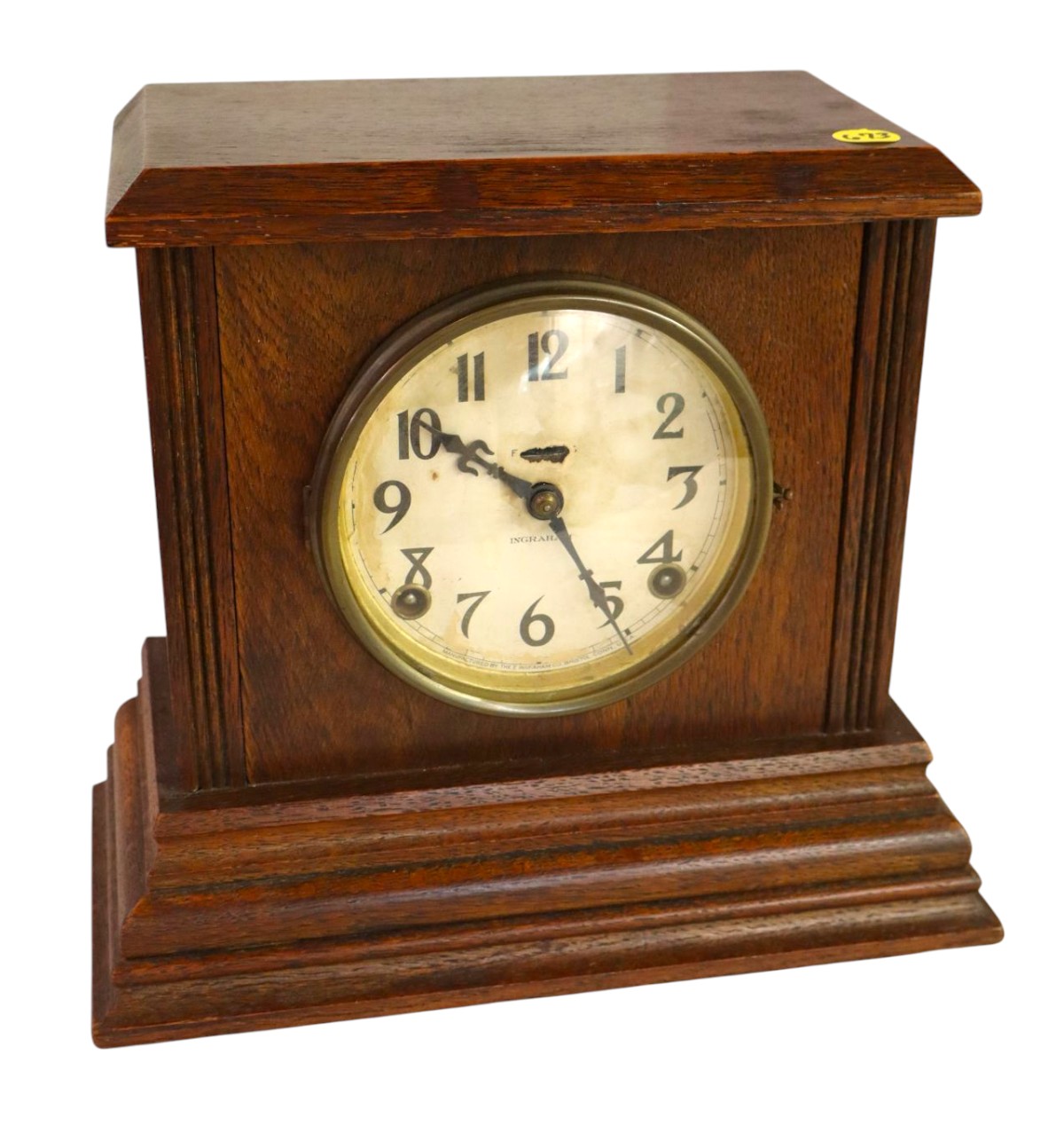 Antique Ingraham walnut mantle clock