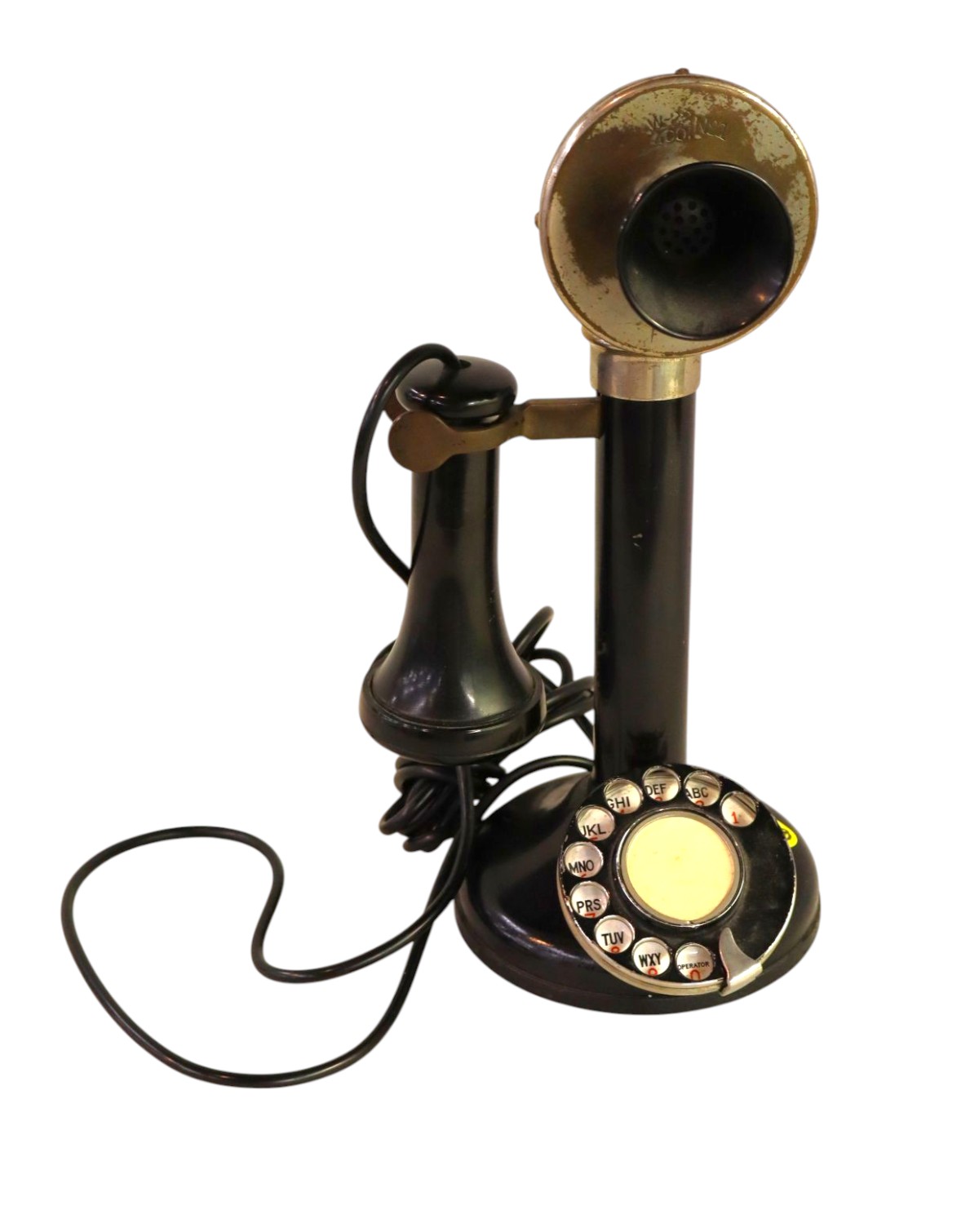 Antique no. 2 stick telephone.