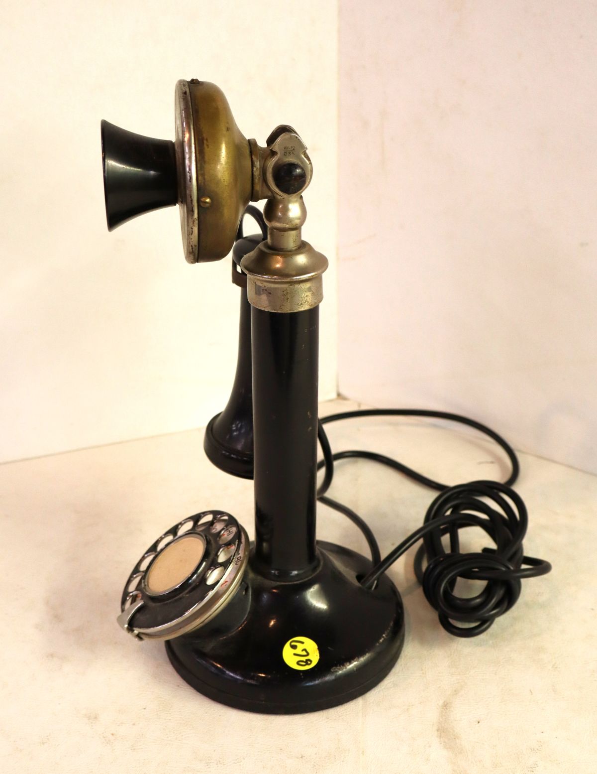 Antique no. 2 stick telephone.