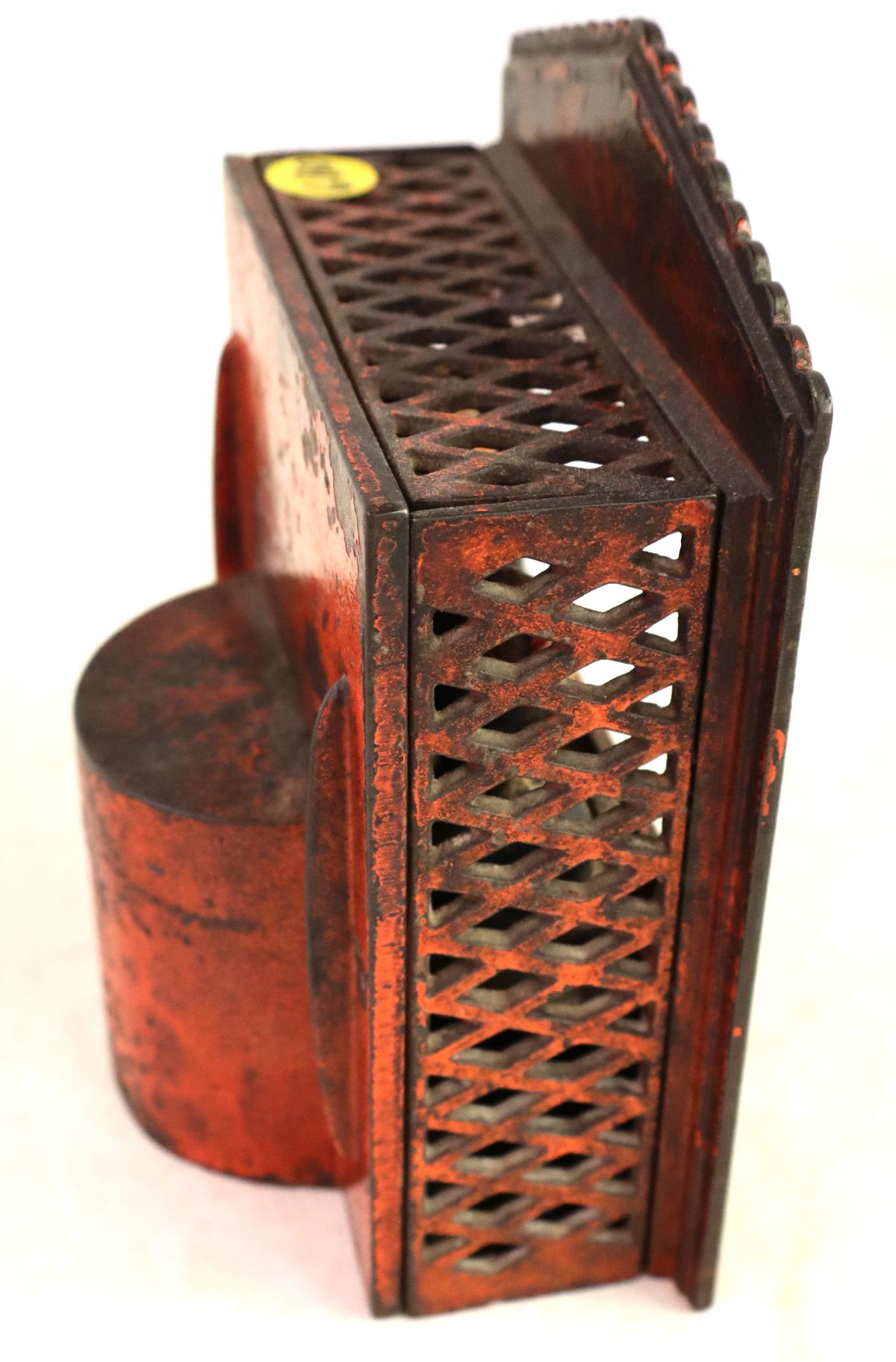 Antique Punch and Judy cast iron mechanical bank