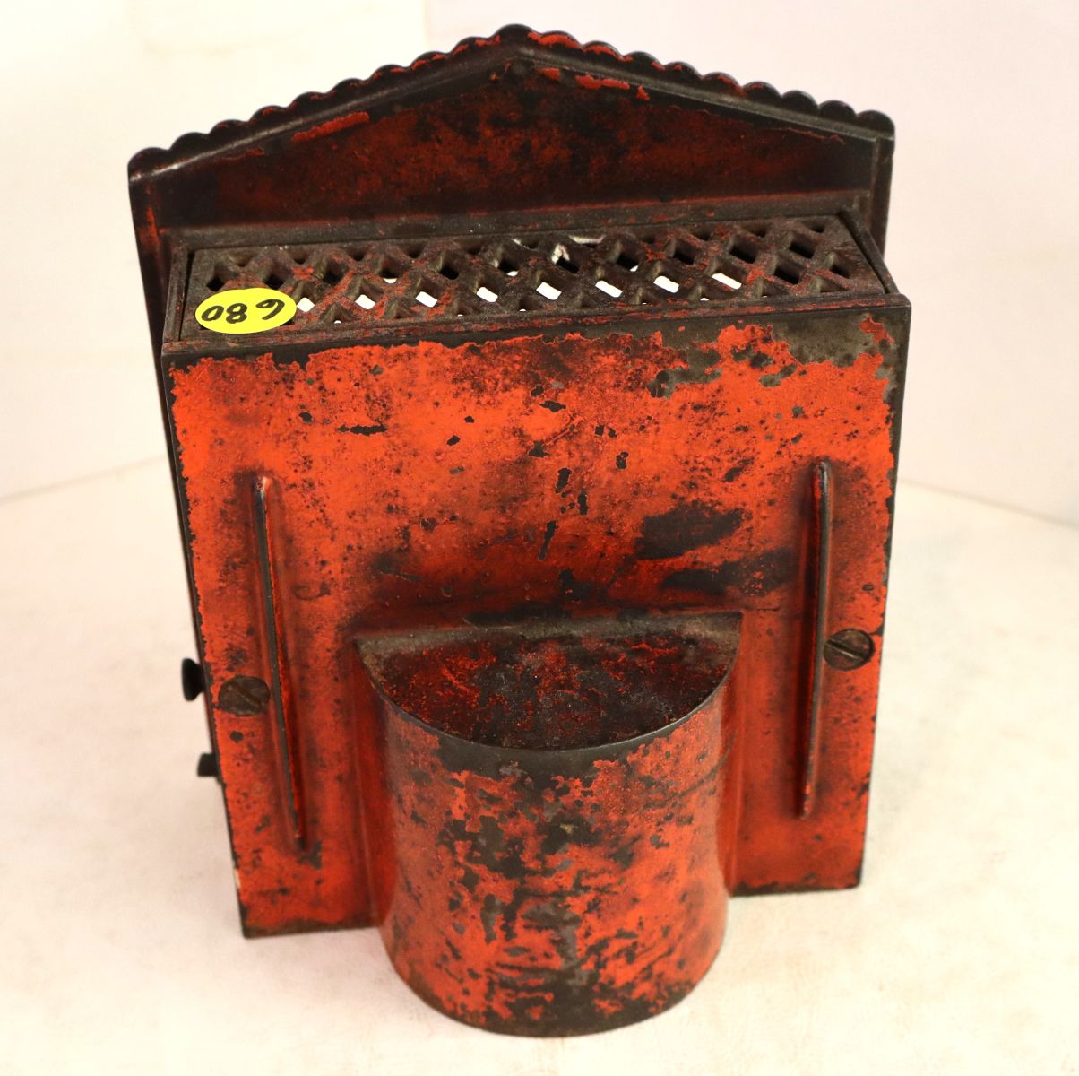 Antique Punch and Judy cast iron mechanical bank