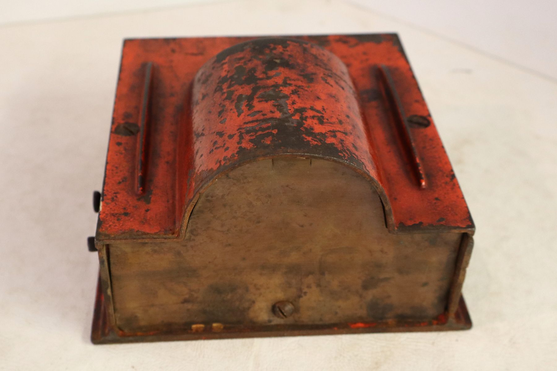 Antique Punch and Judy cast iron mechanical bank