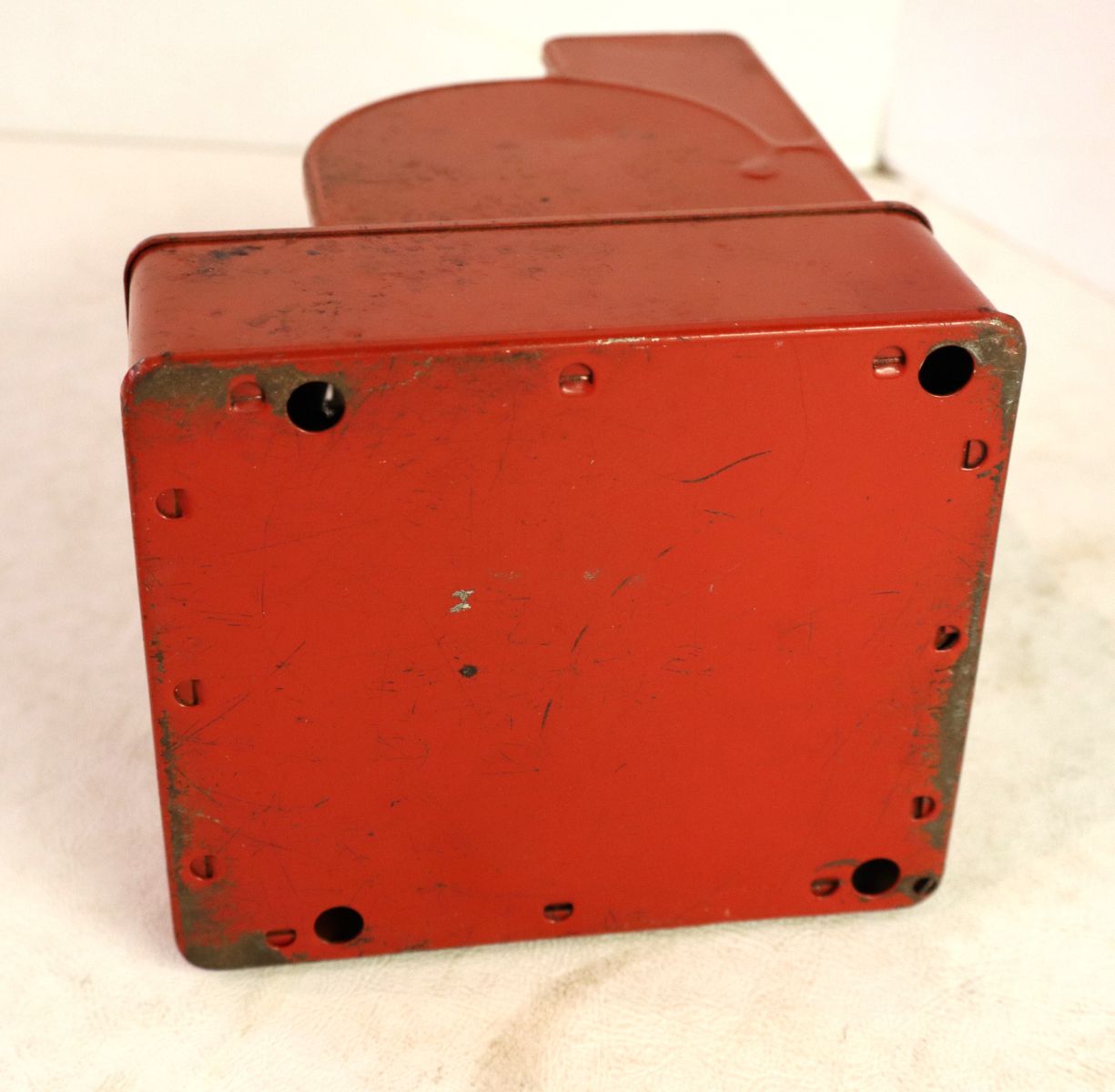 Antique Uncle Sam 3 coin register bank original tin/paint