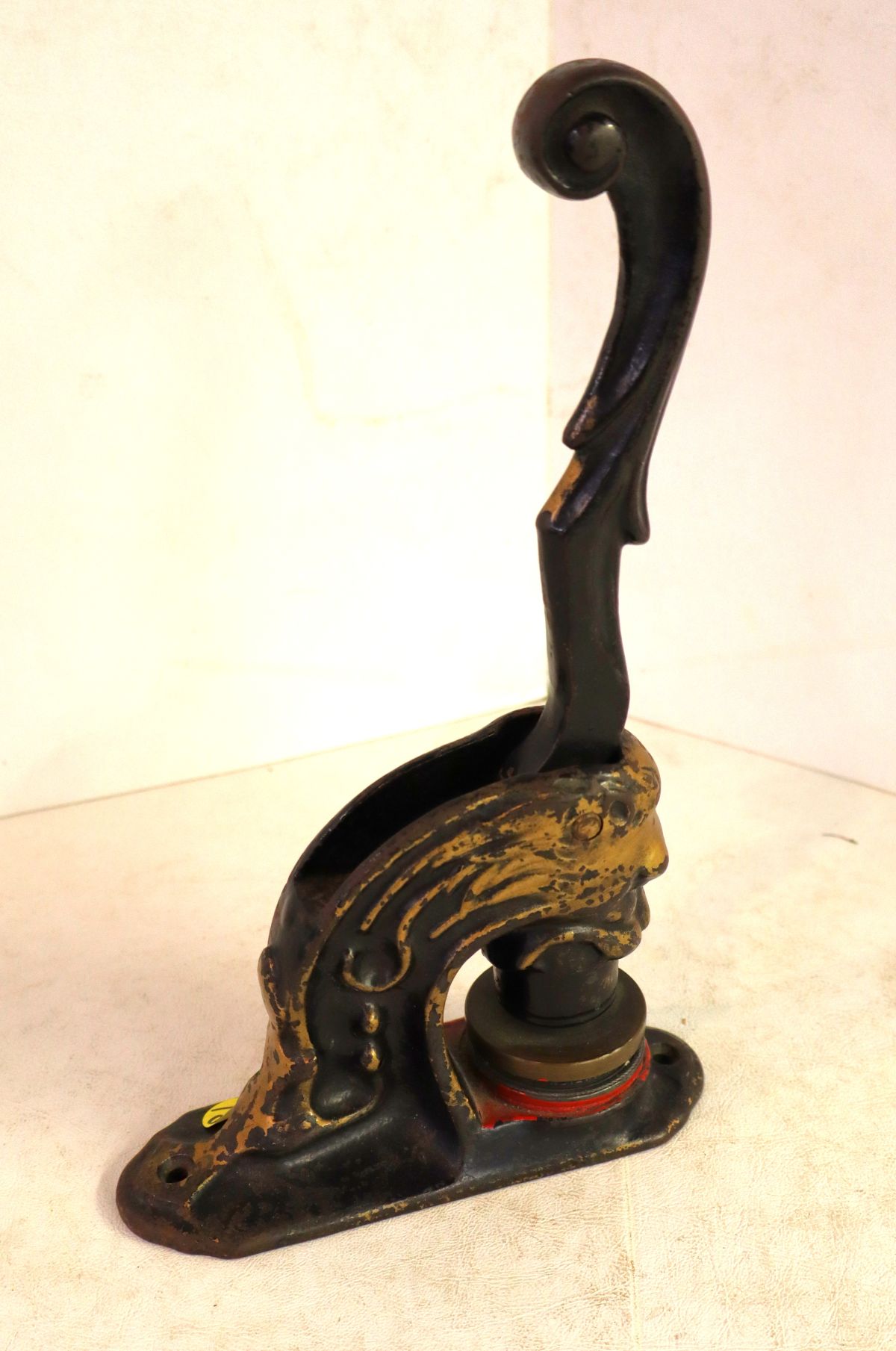 Antique Cast Iron YMCA Joshua Stamp Press 1883 PA
