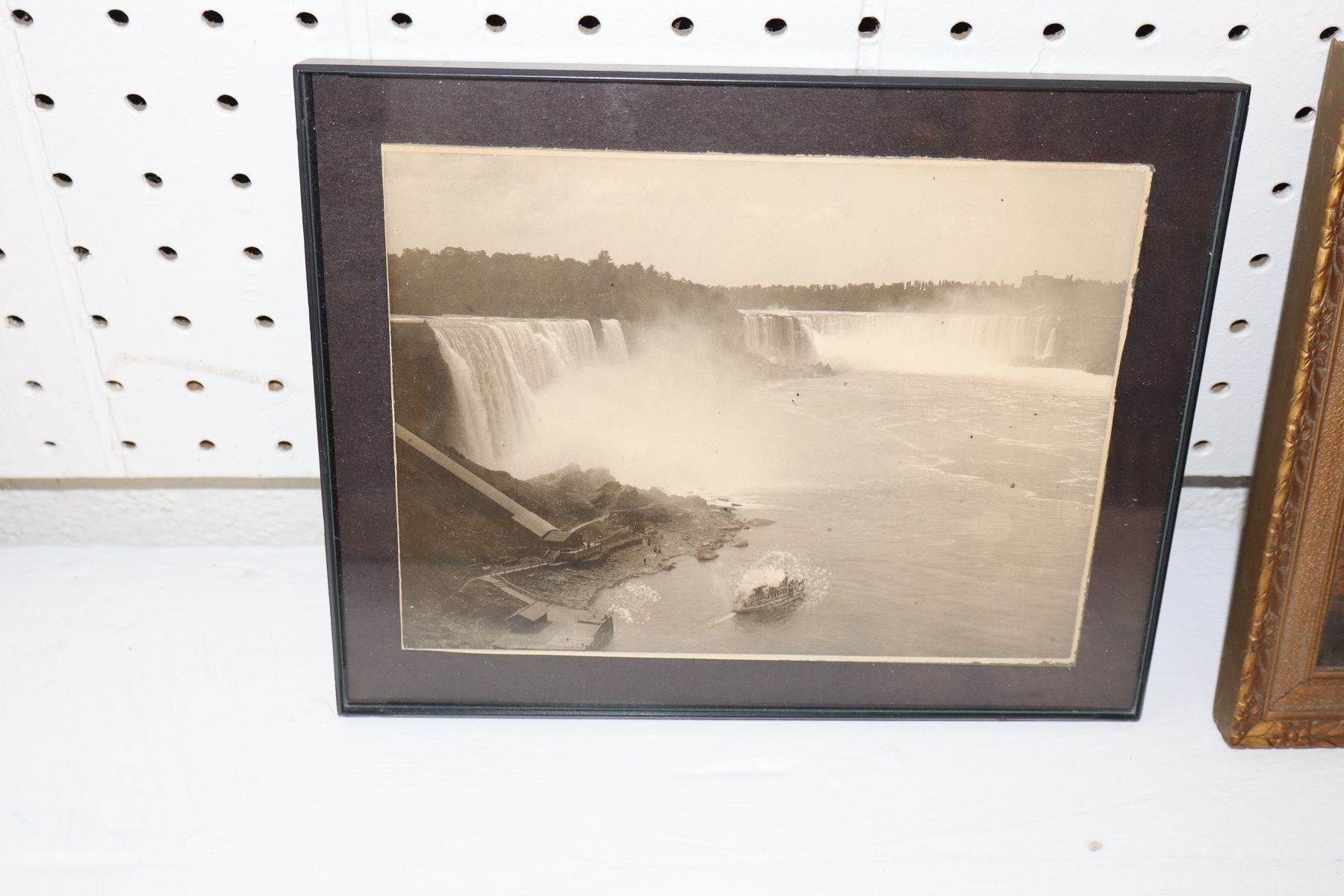 3 antique prints of Niagara Falls in various sizes