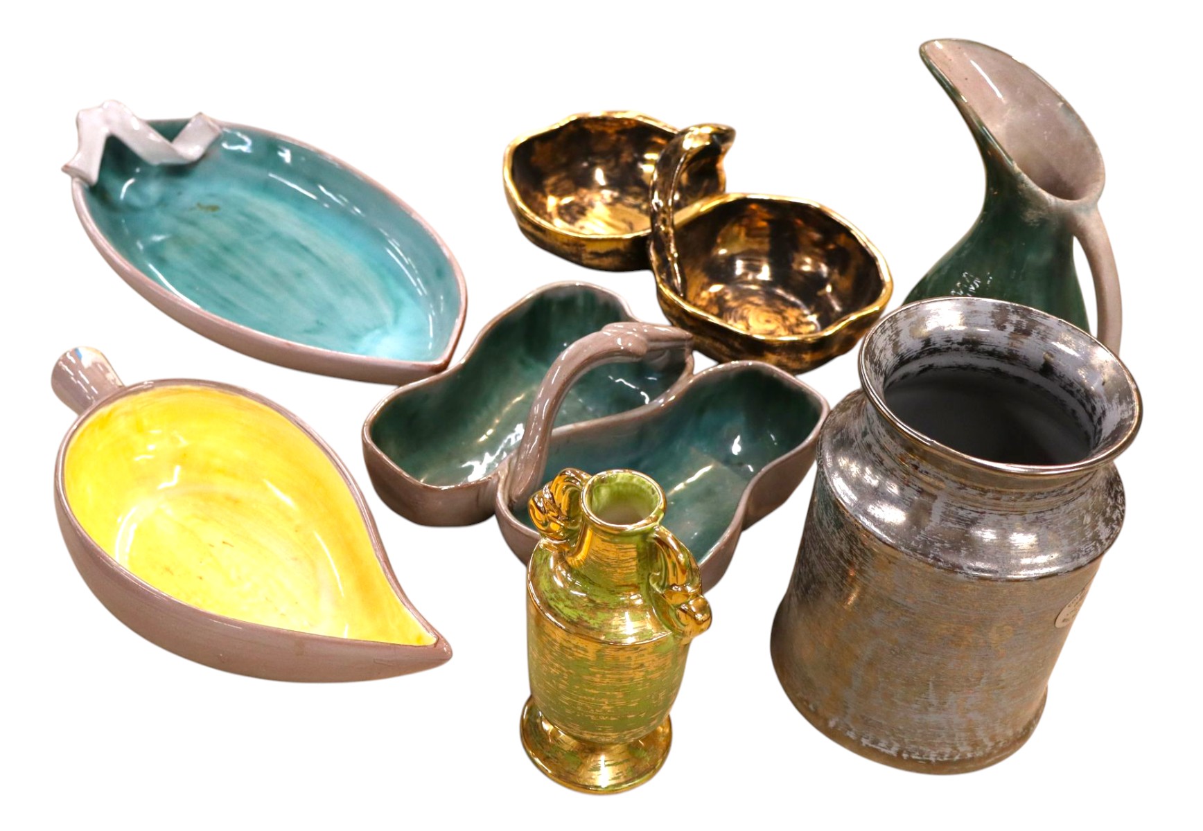 7 pieces of assorted vintage Stangl
