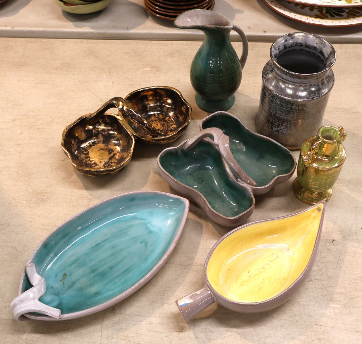 7 pieces of assorted vintage Stangl