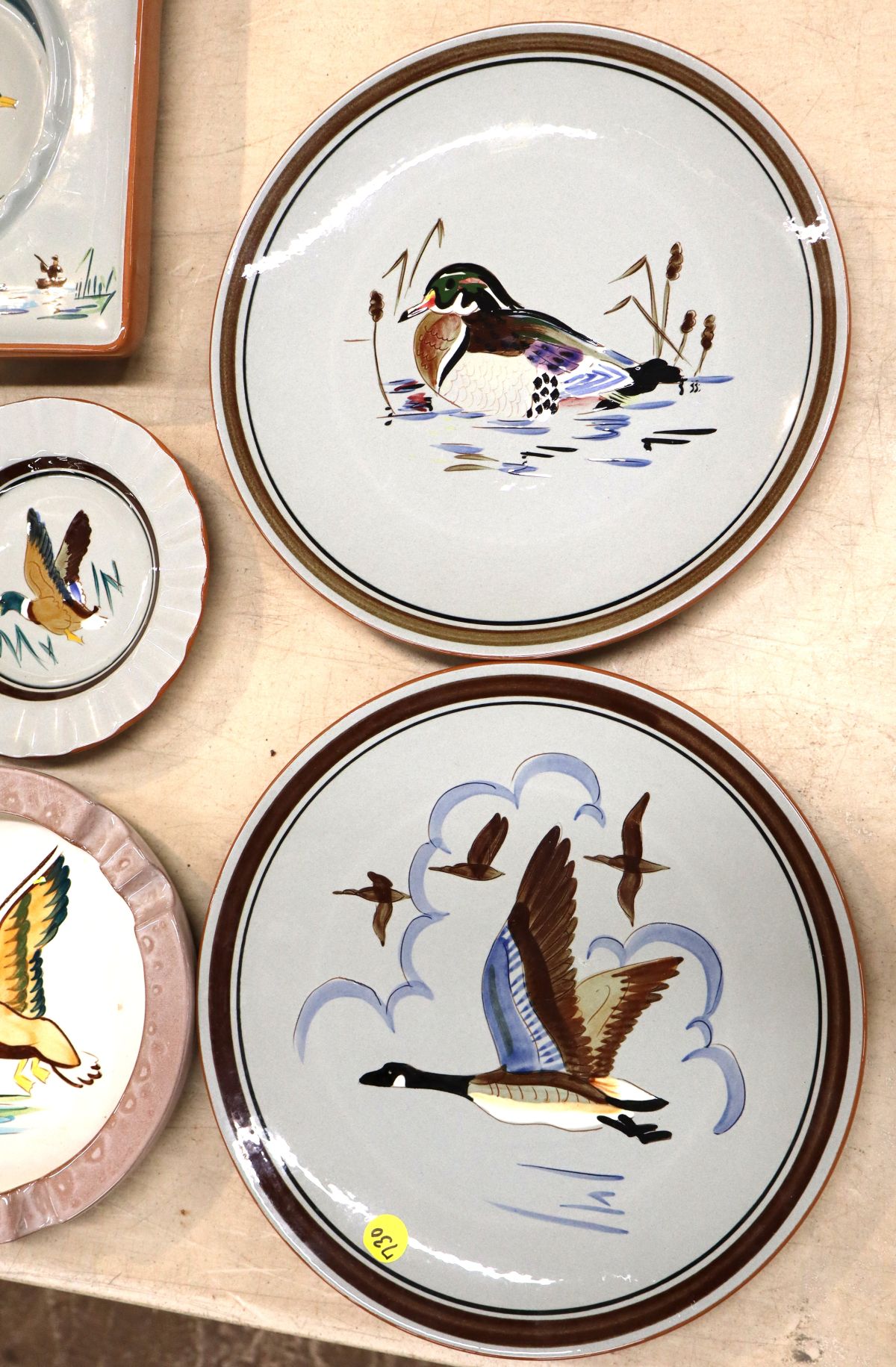 7 pieces of assorted vintage Stangl with ducks