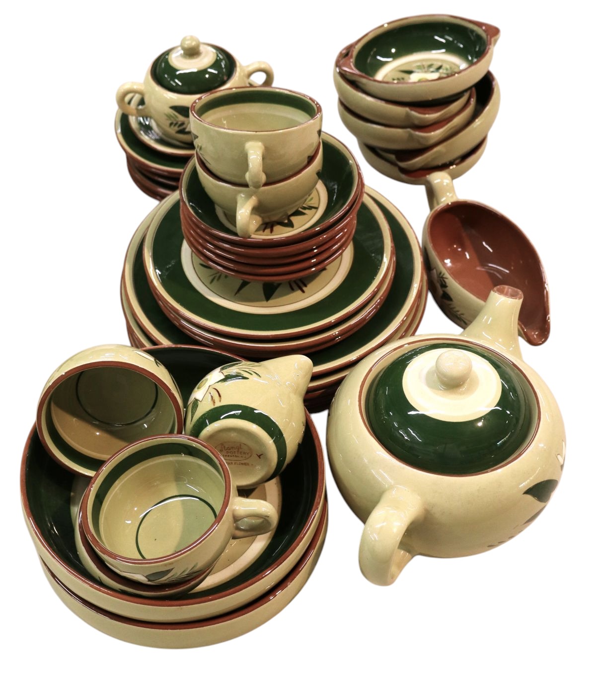 36pcs VTG Stangl Star Flower pattern dinnerware