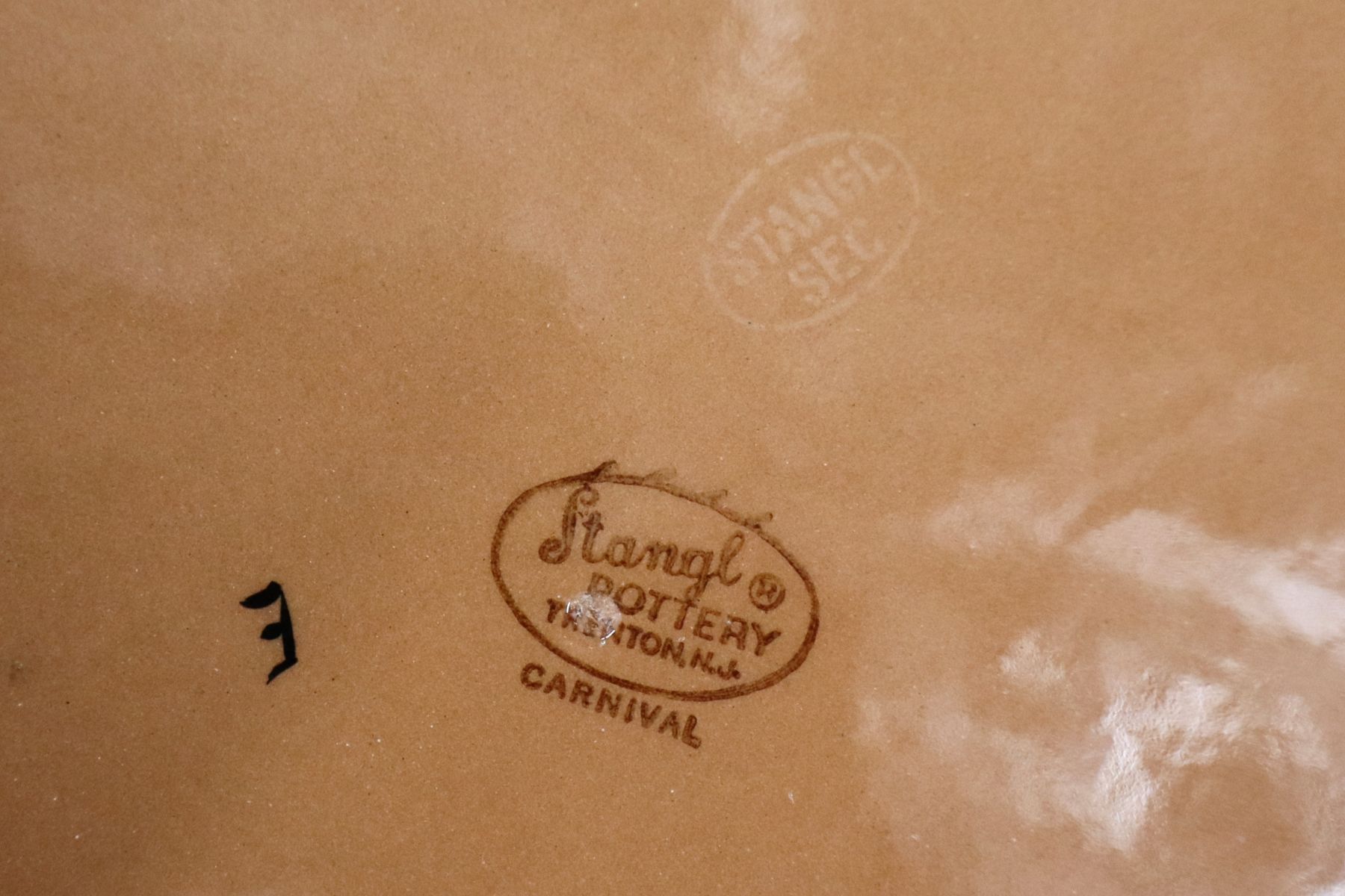 23 pieces of vintage Stangl Carnival pattern dinnerware