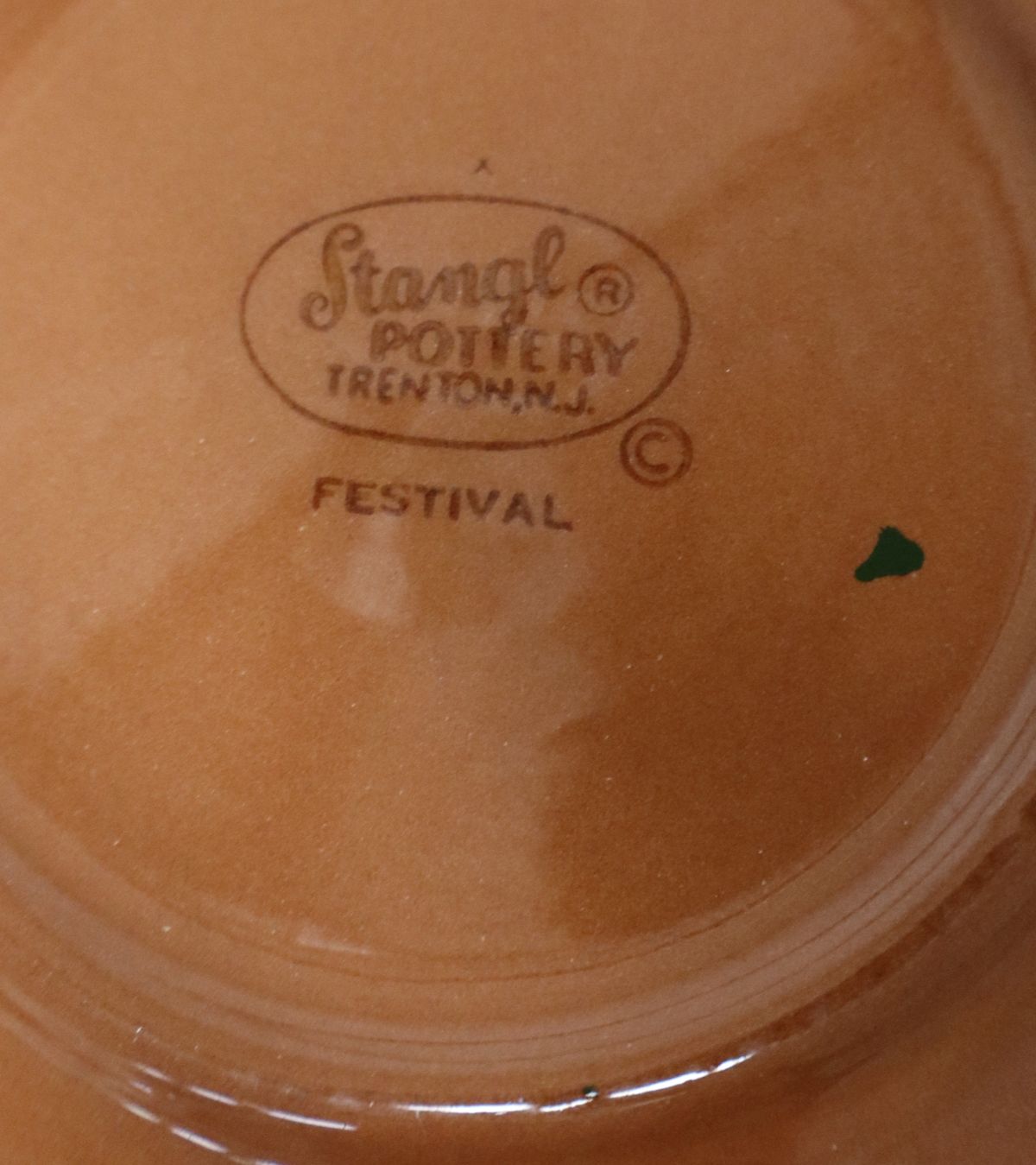 5pcs VTG Stangl Festival pattern dinnerware
