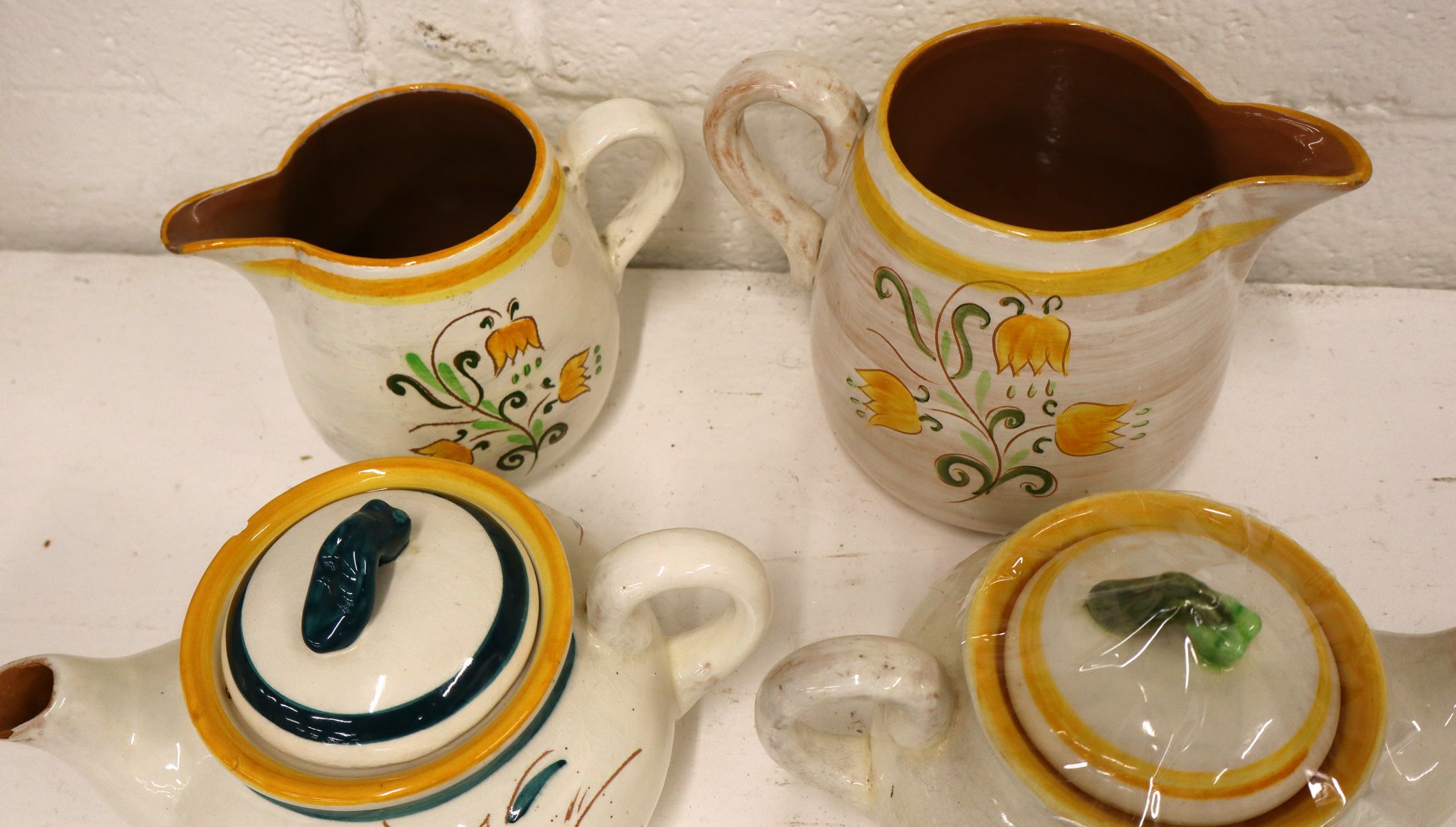 6pcs VTG Stangl Terra Rose pattern dinnerware