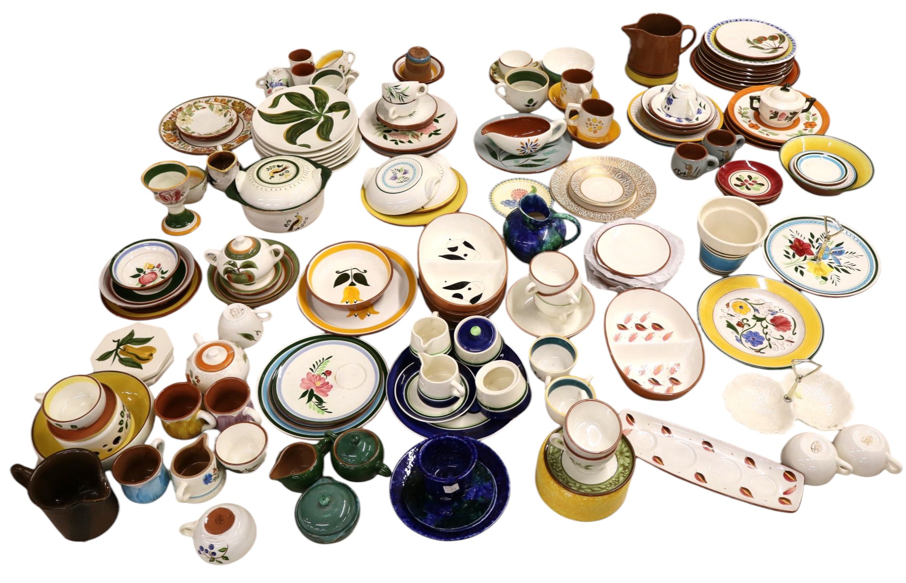 100+ pieces of vintage Stangl assorted patterns sizes conditions
