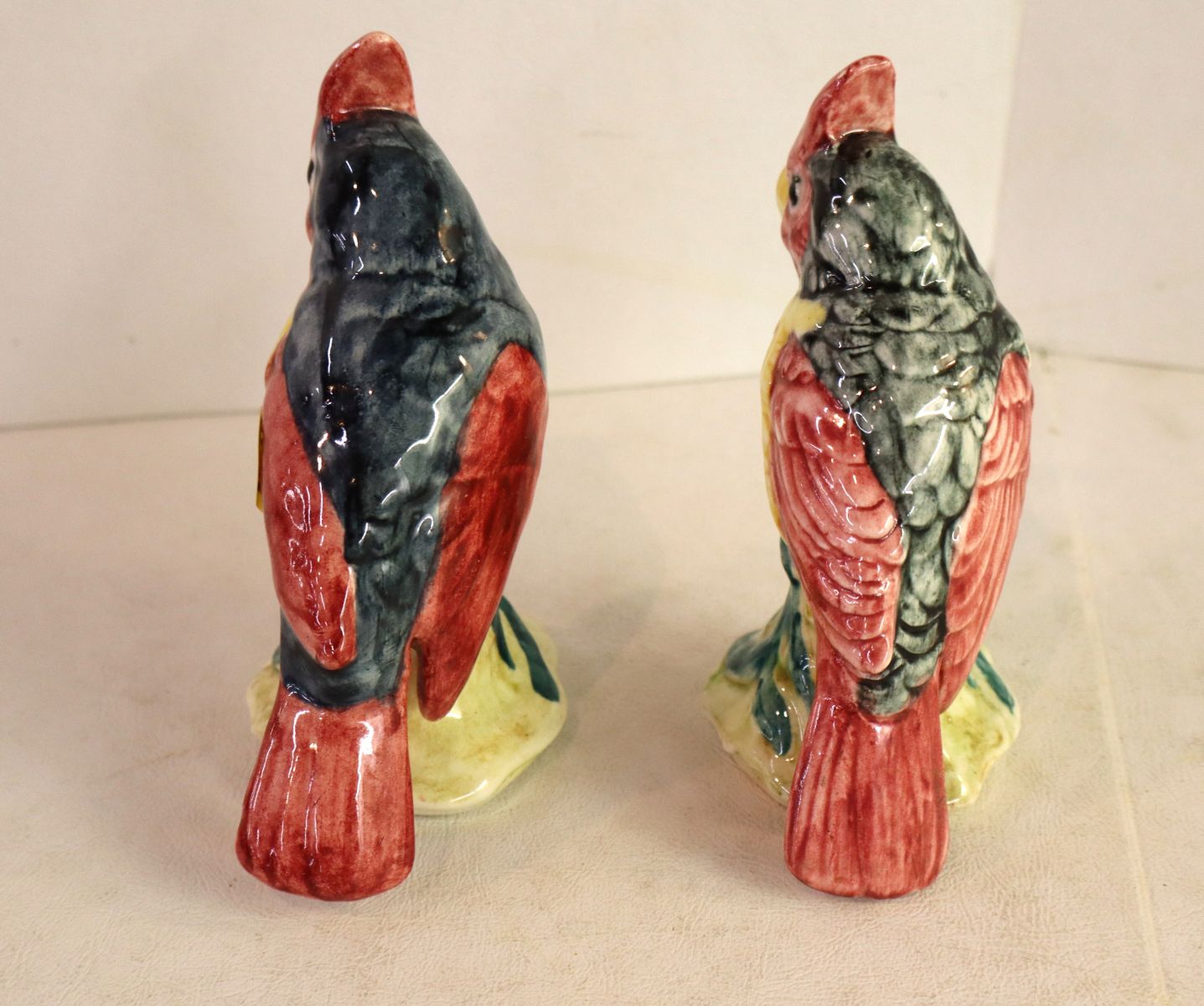 Pair of vintage Stangl porcelain 5" porcelain birds