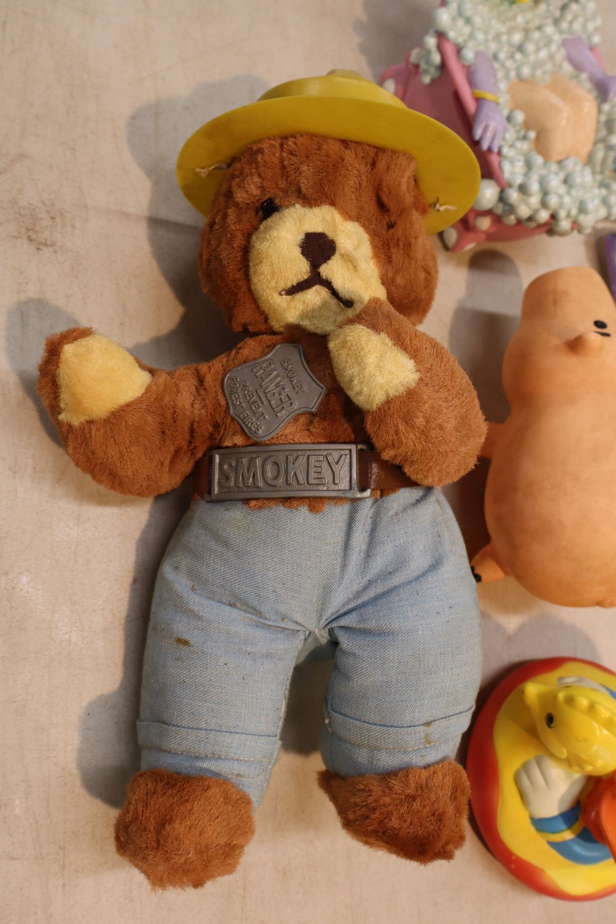 VTG children's toys, children's watches, Michael Jordan watch & Smokey the Bear and other