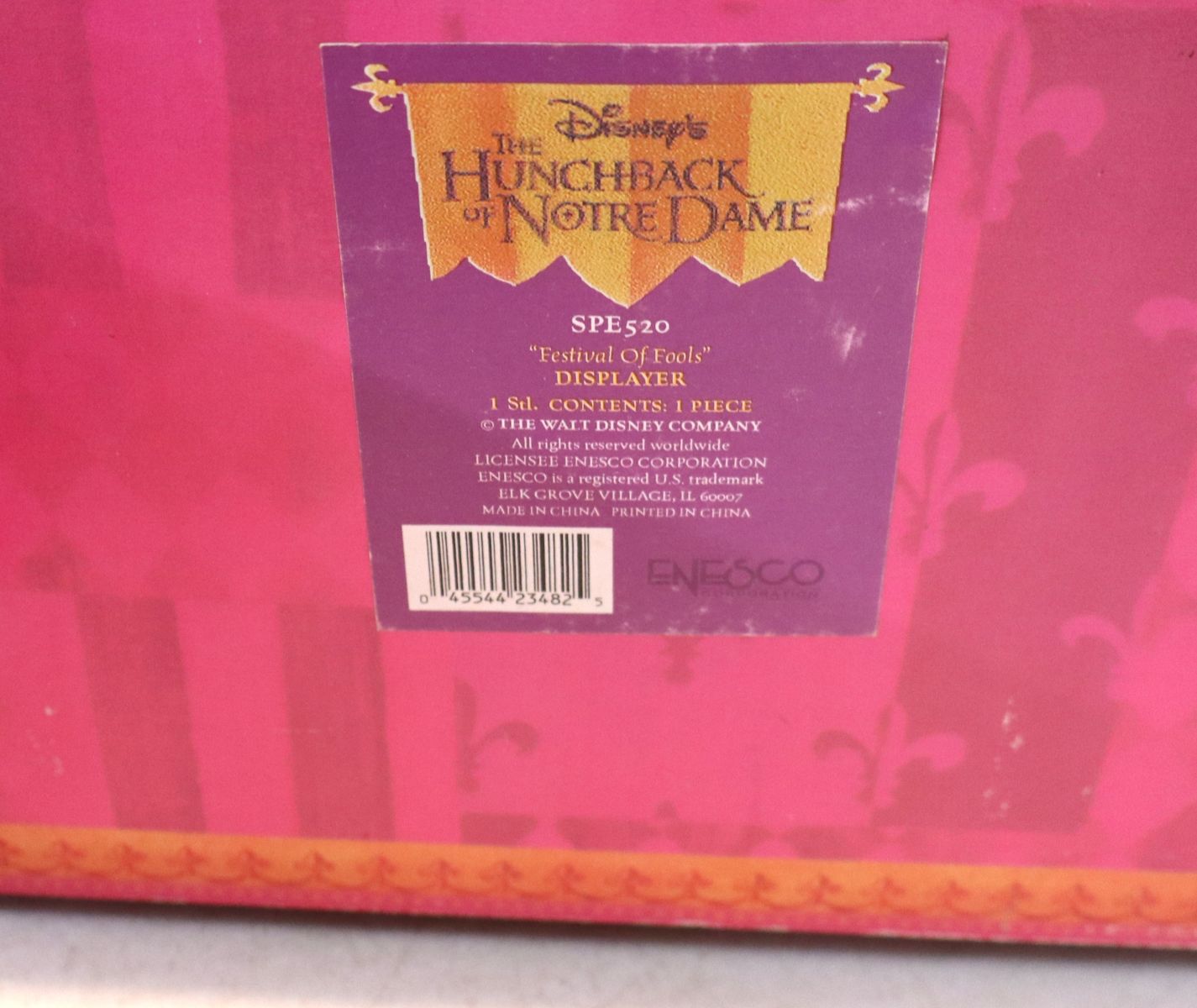 14pc VTG Disney Hunch Back Notre Dame orig boxes & other
