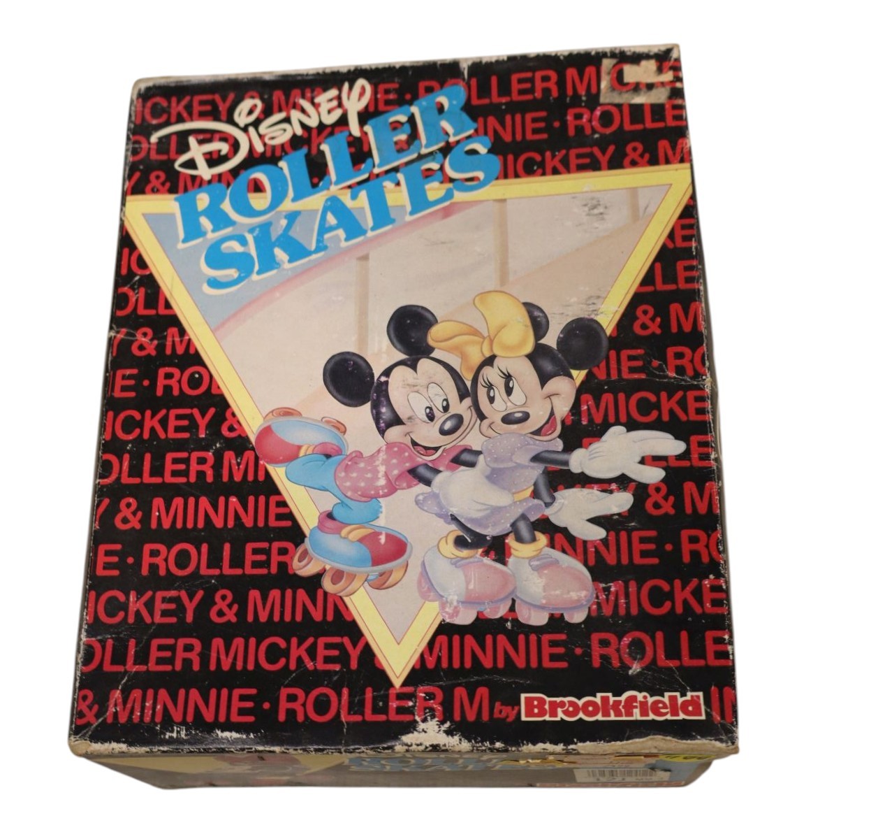 Set VTG Disney childrens roller skates in original box