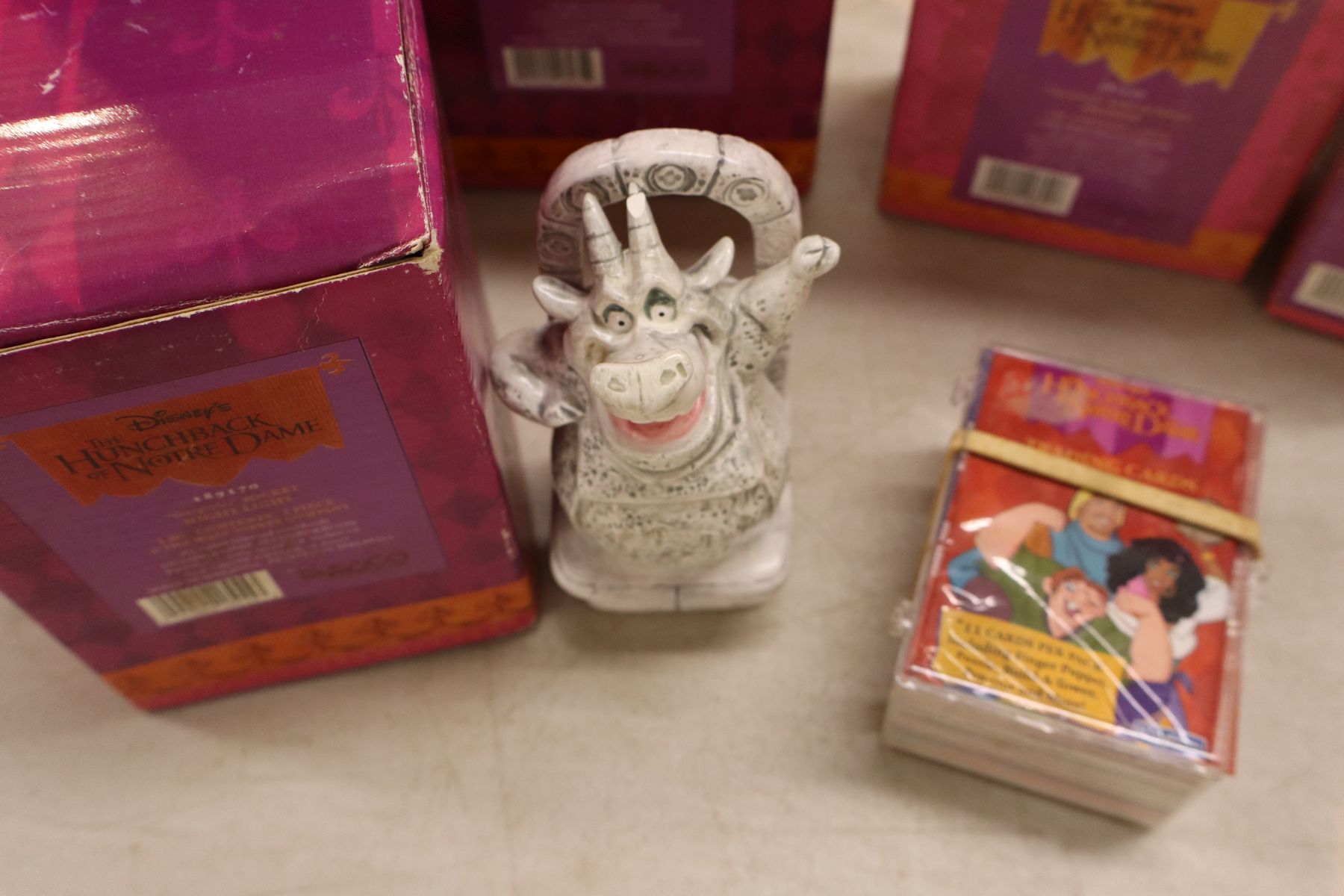 VTG Hunch Back Notre Dame night lights, ornaments & other