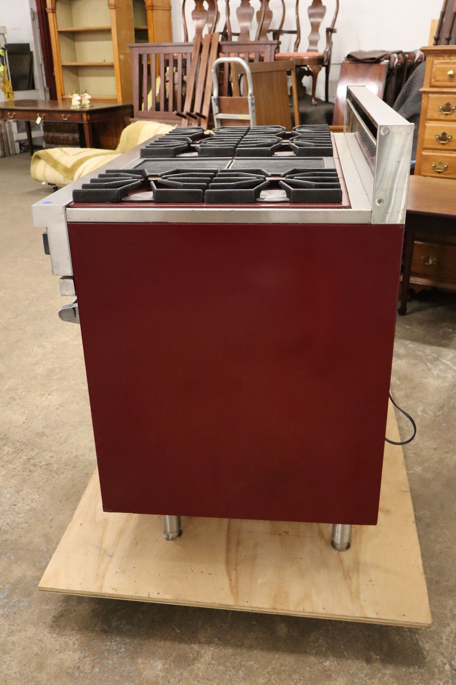 Viking 48" Pro 6 Burner Grill Double Oven Range