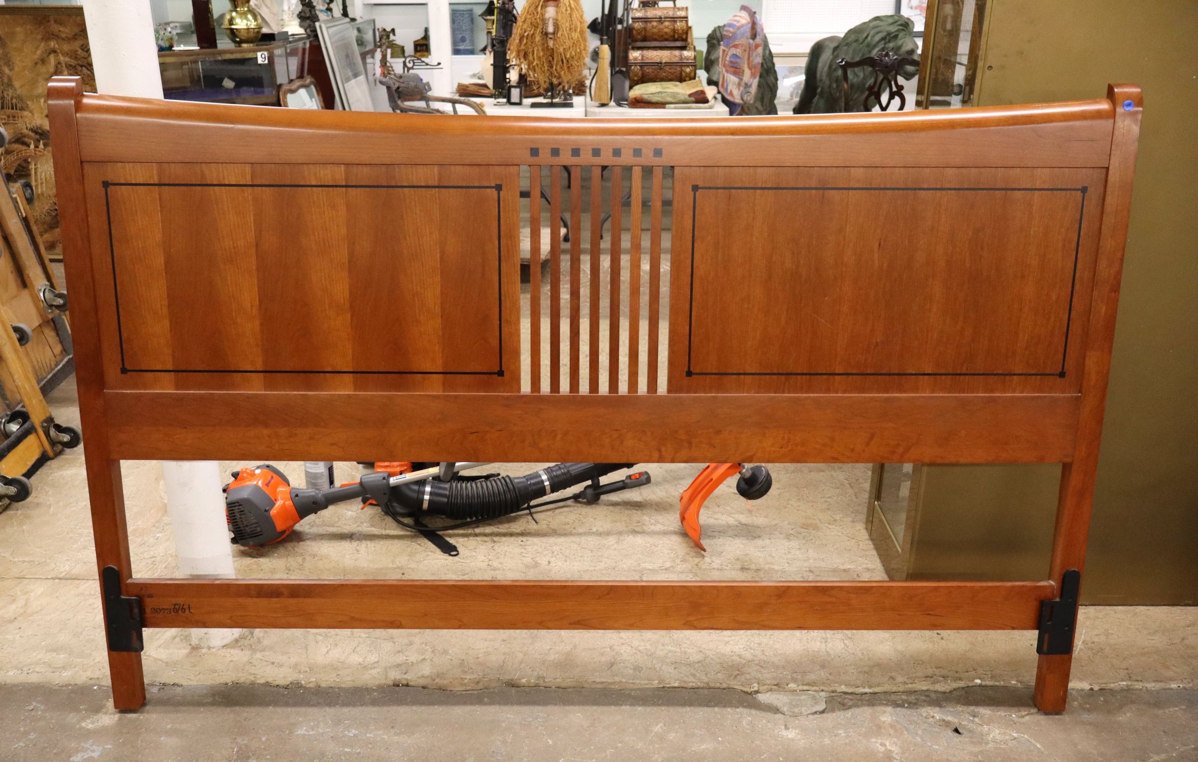 Stickley Cherry King Headboard Ebony Inlay Orig