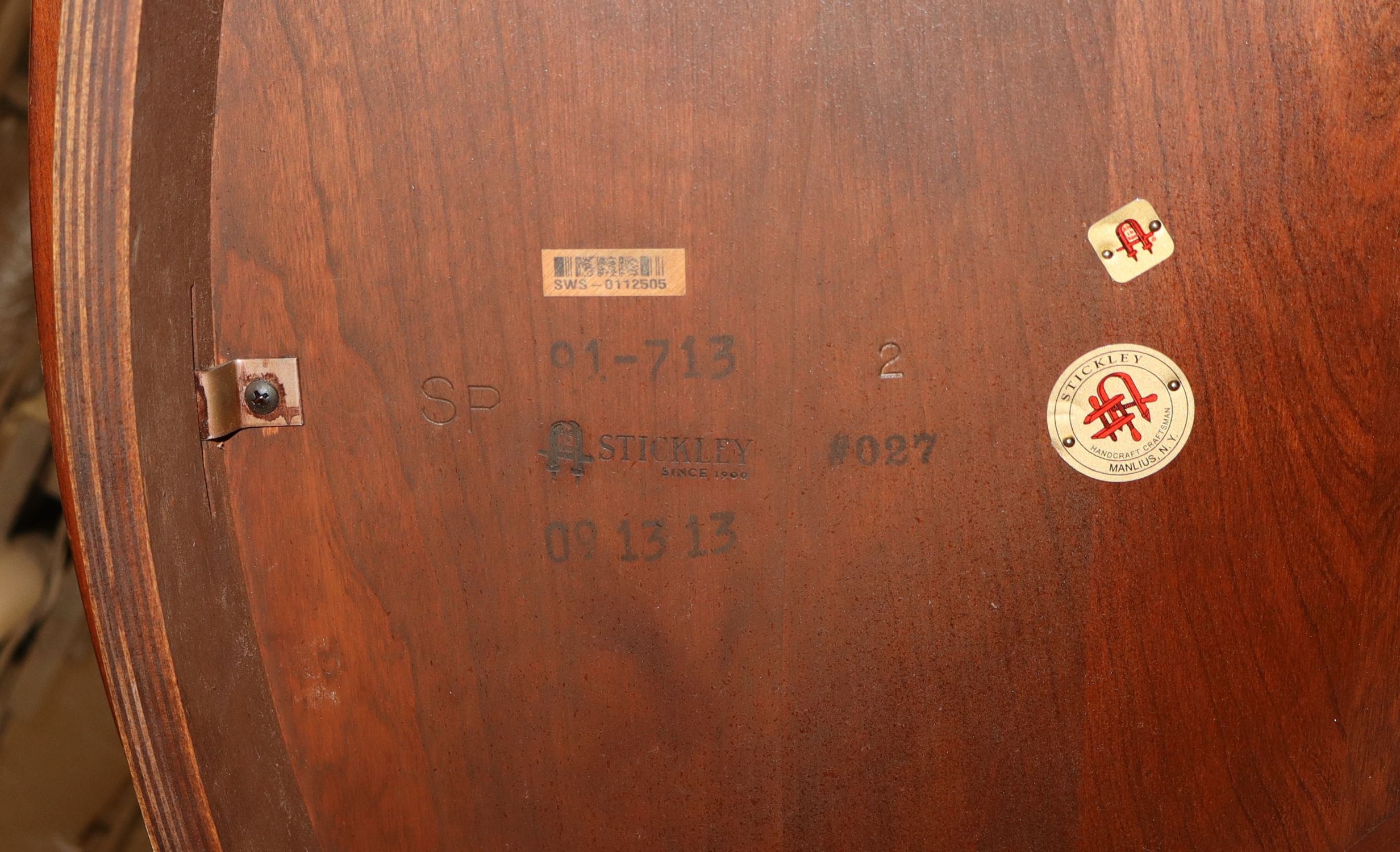 Stickley Arts & Crafts Cherry Table 3 Leaves