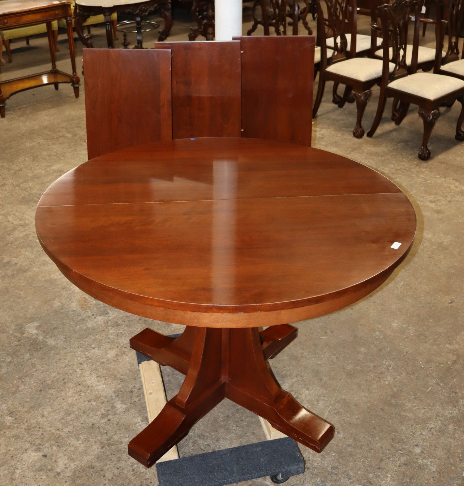 Stickley Arts & Crafts Cherry Table 3 Leaves