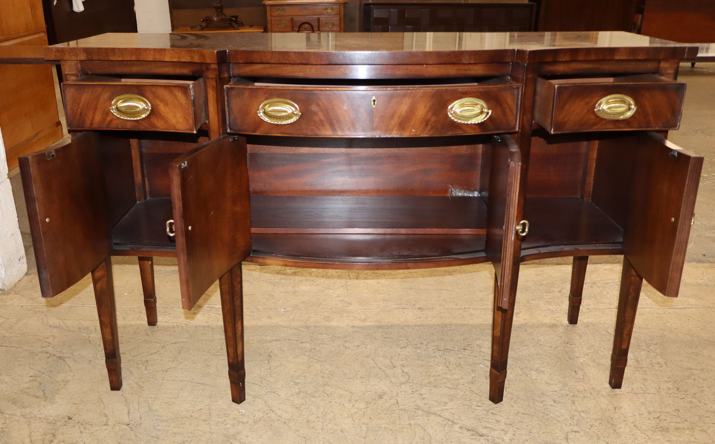 Henredon Rittenhouse Sq Mahog 3-Dr 4-Dr Buffet