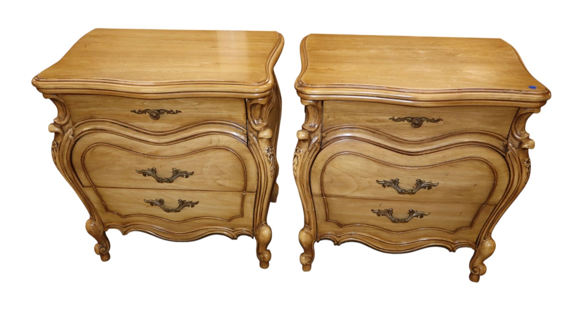 Pr FR Style 3-Dr Nightstands Ira A Rose By MPFI
