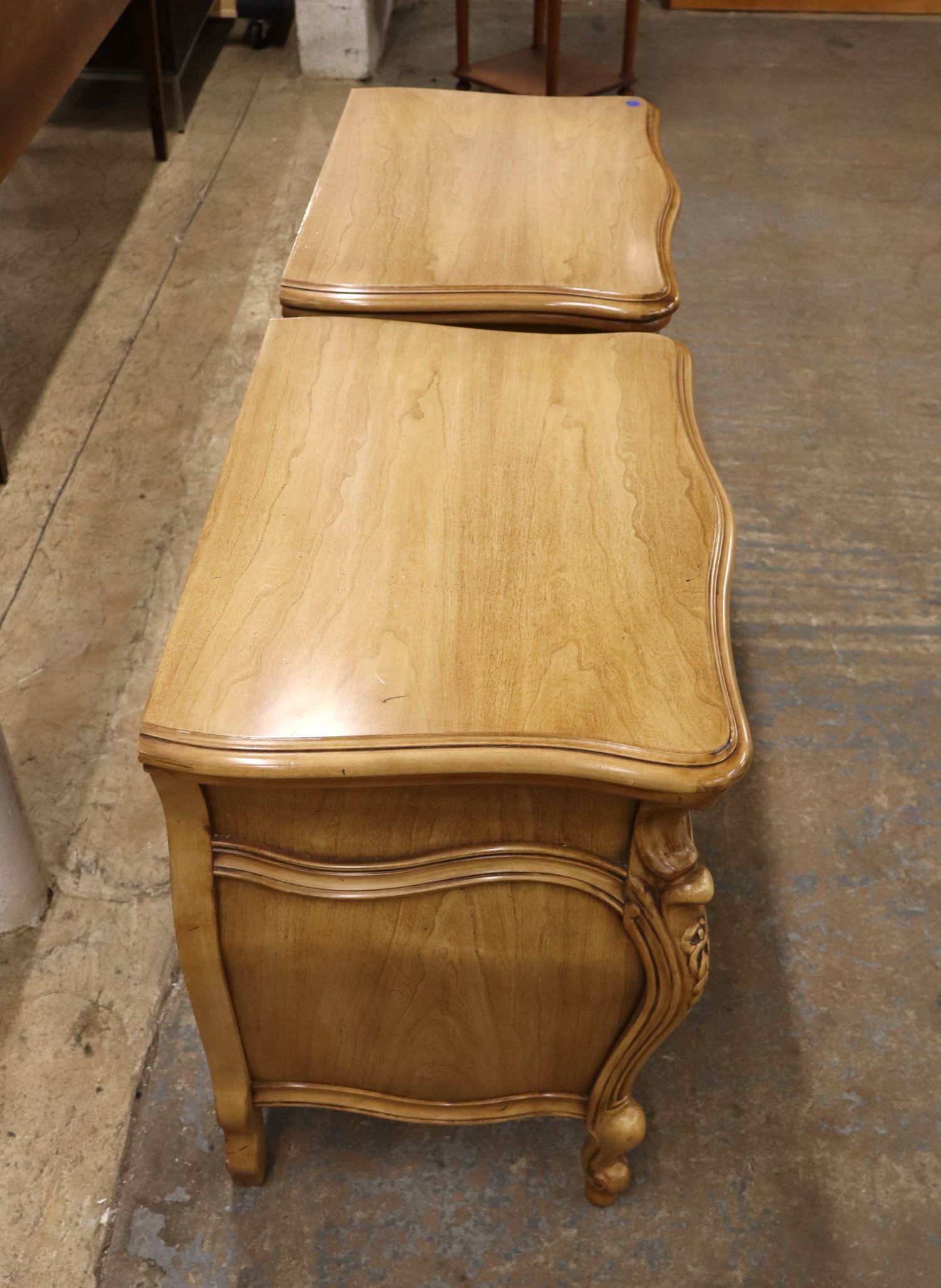 Pr FR Style 3-Dr Nightstands Ira A Rose By MPFI