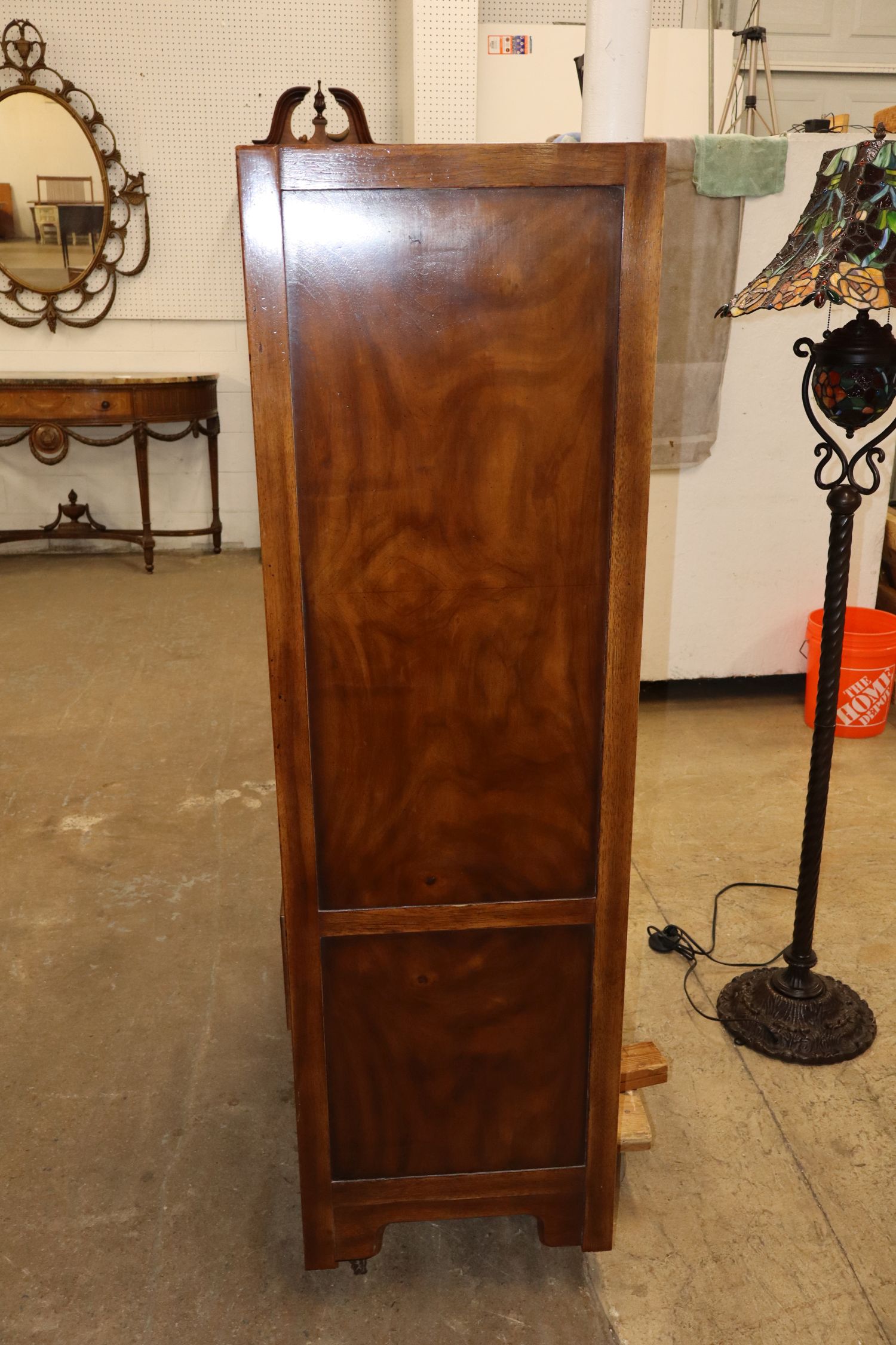 VTG Drexel Hrtg Dynasty Walnut Gentlemans Chest