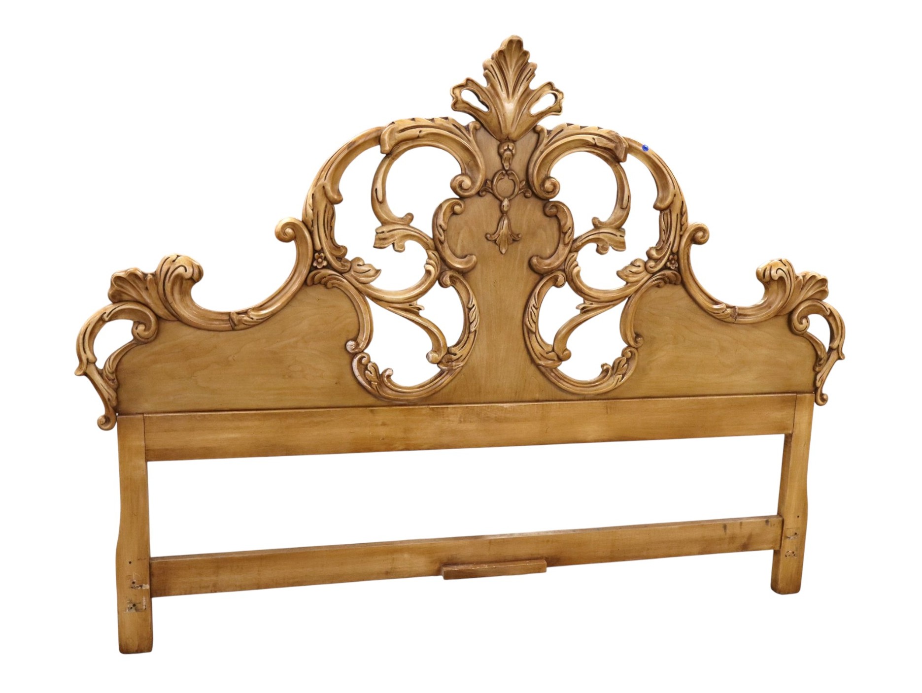 FR Crvd King Headboard Ira A Rose By MPFI Antq Finish
