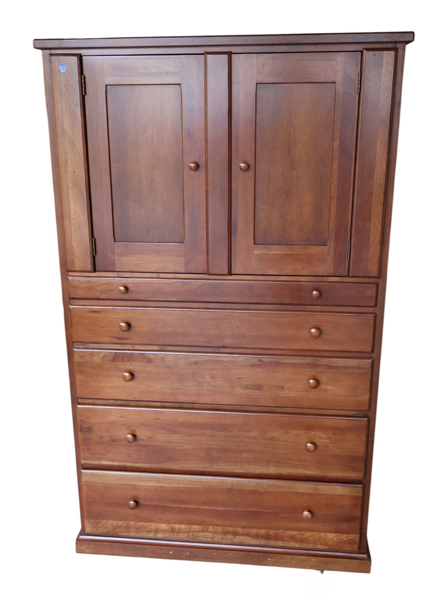 VTG Lane Cherry Gentlemans Chest 2-Dr 5-Dr