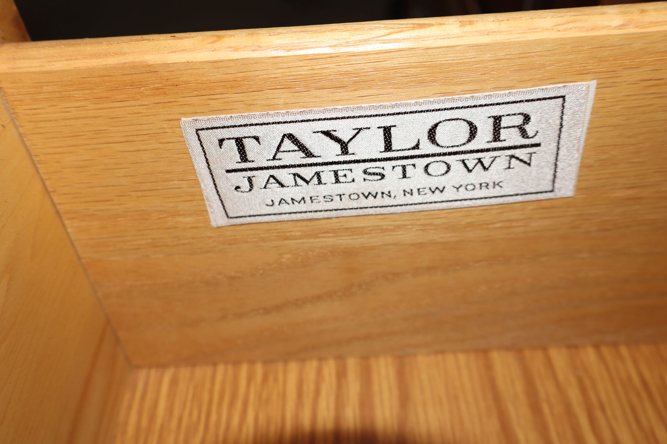 Pr VTG Taylor Jamestown LT Walnut Chests Orig Fin