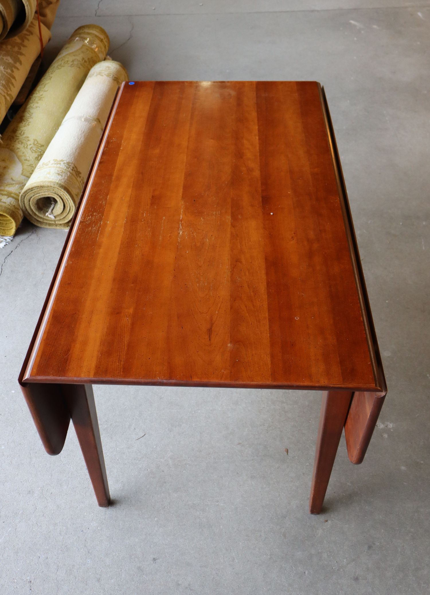 VTG Lane Cherry Drop Leaf Breakfast Table Orig Fin