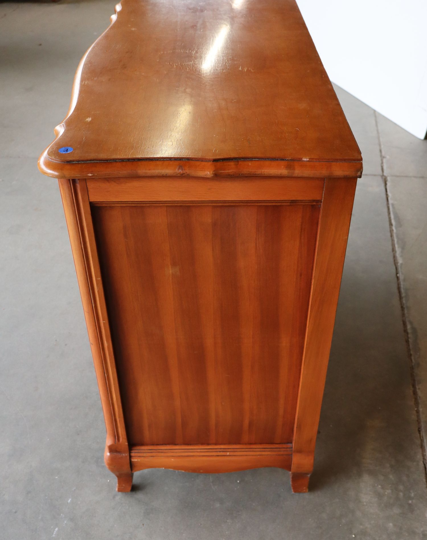 VTG FR Provincial 4-Drawer Cherry Server Orig Fin