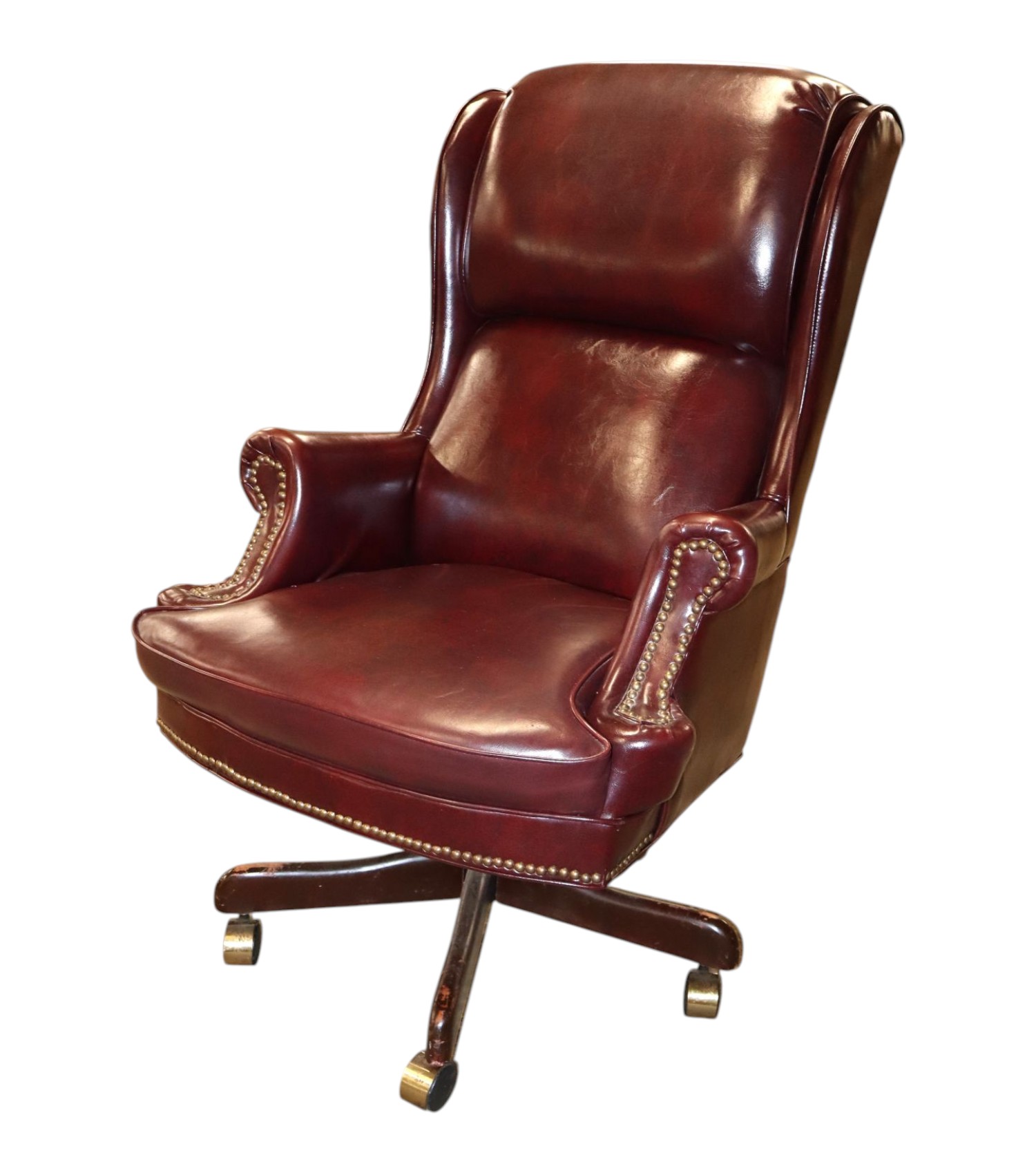 Quality Leather Swivel Adjustable Office Chair