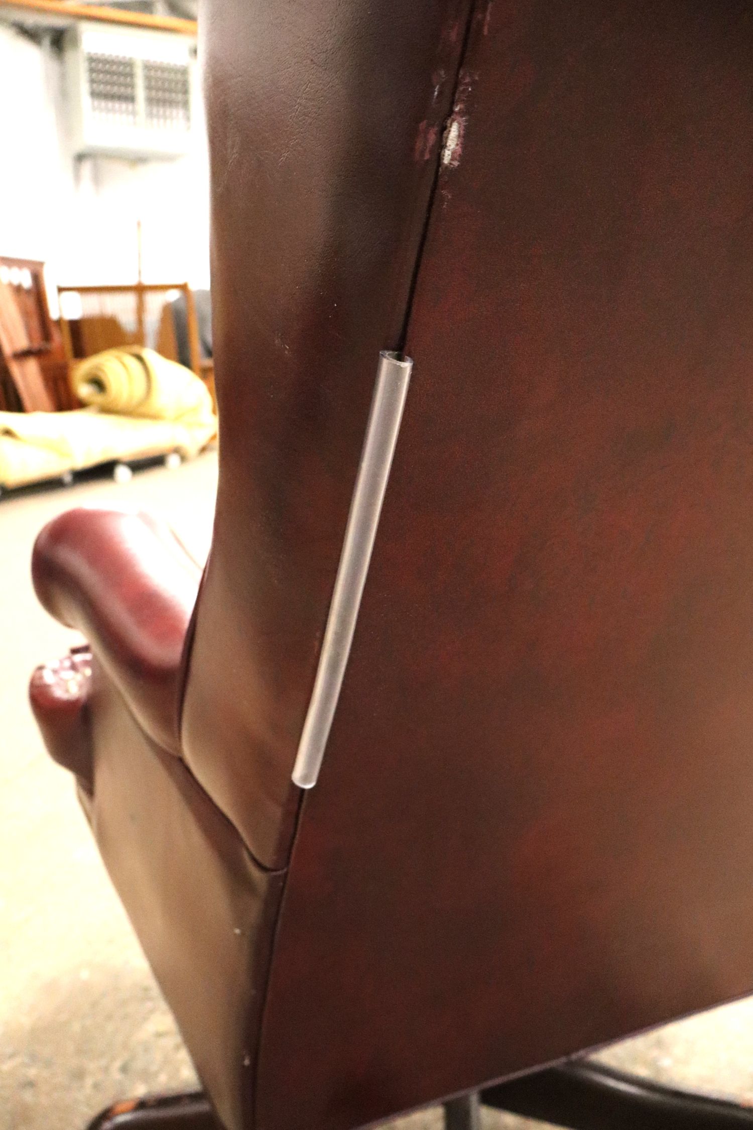 Quality Leather Swivel Adjustable Office Chair