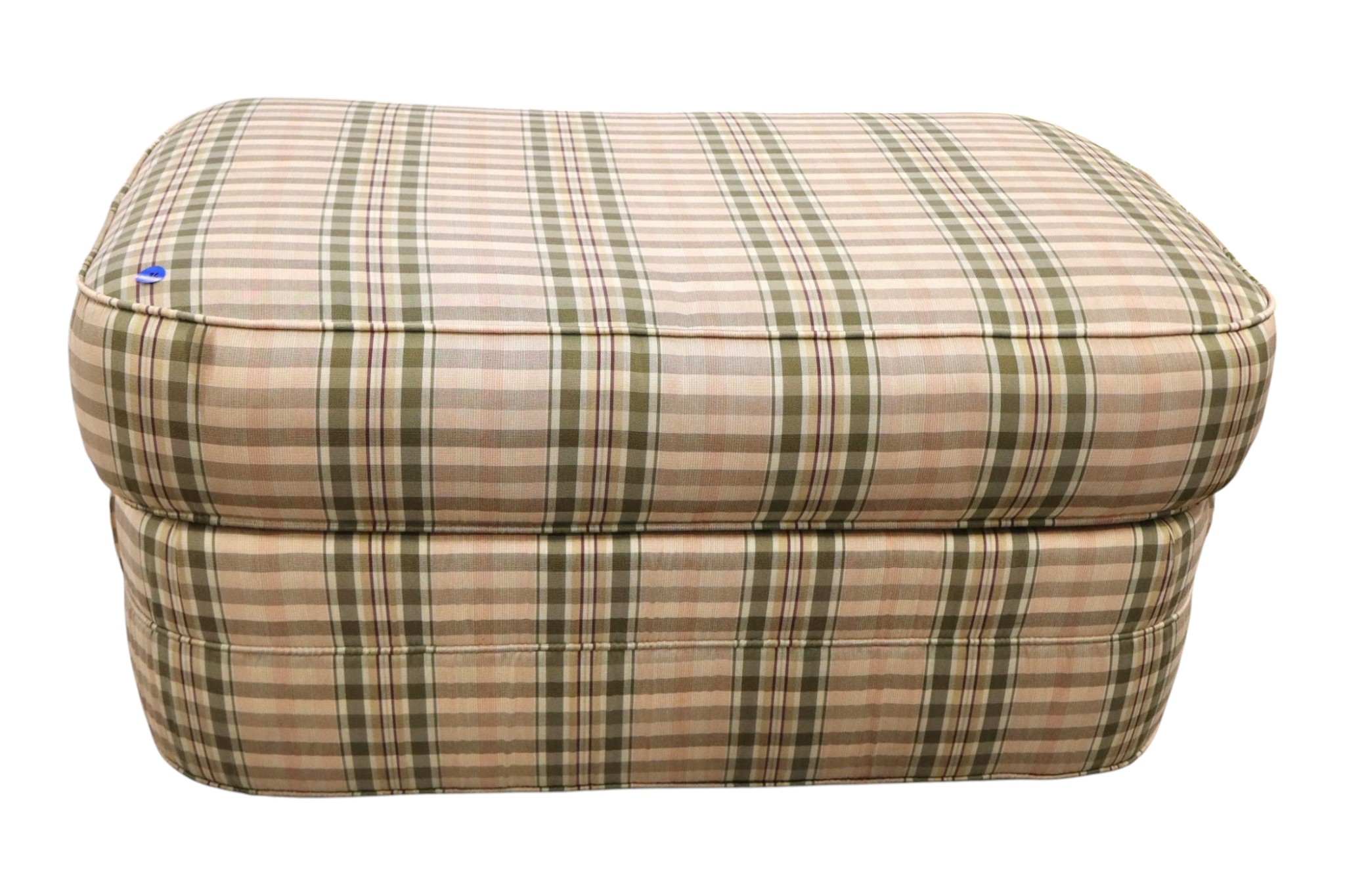 Ethan Allen Country Upholstered Ottoman