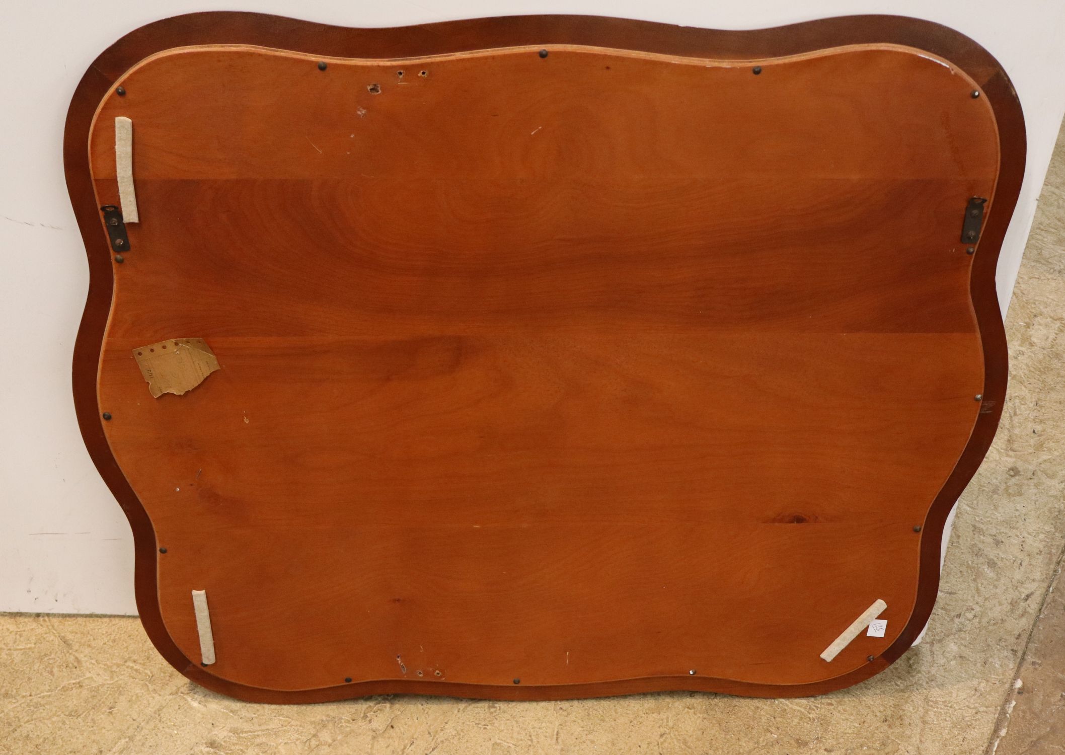 VTG FR Carved Wood Framed Wall Mirror Decorator